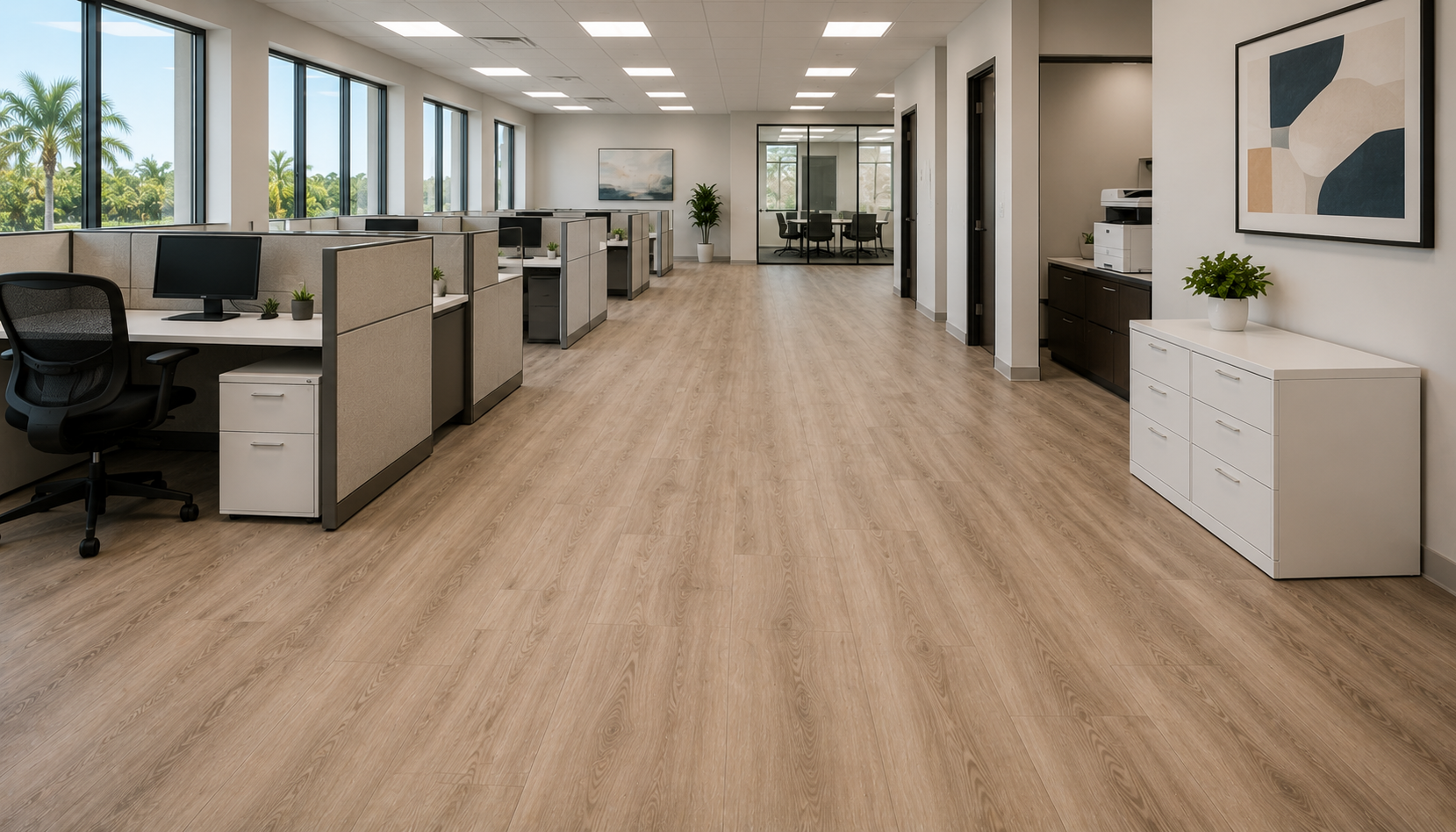 Commercial Vinyl Flooring Installation