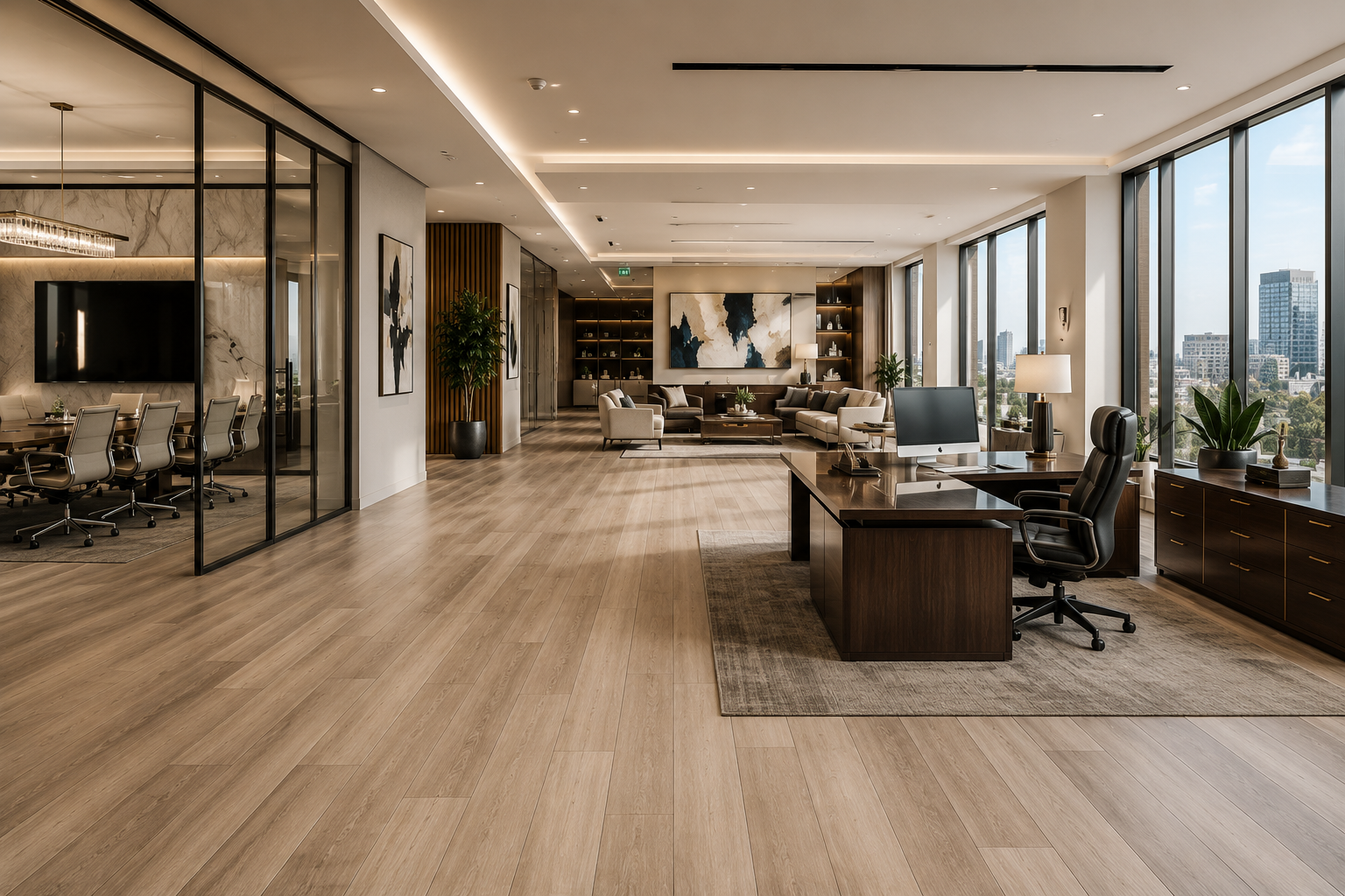 Vinyl and Laminate Floor Installation
