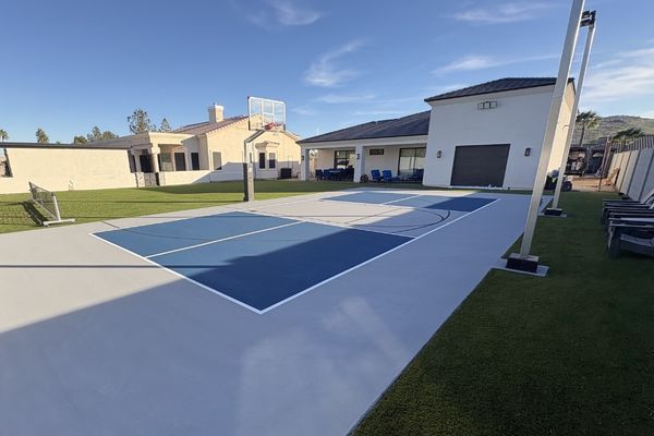 Backyard Pickleball Court Backyard Pickleball Court