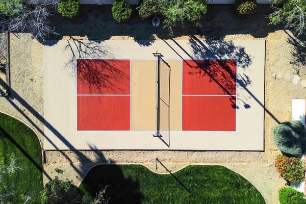 Pickleball Court Surroundings Pickleball Court Surroundings