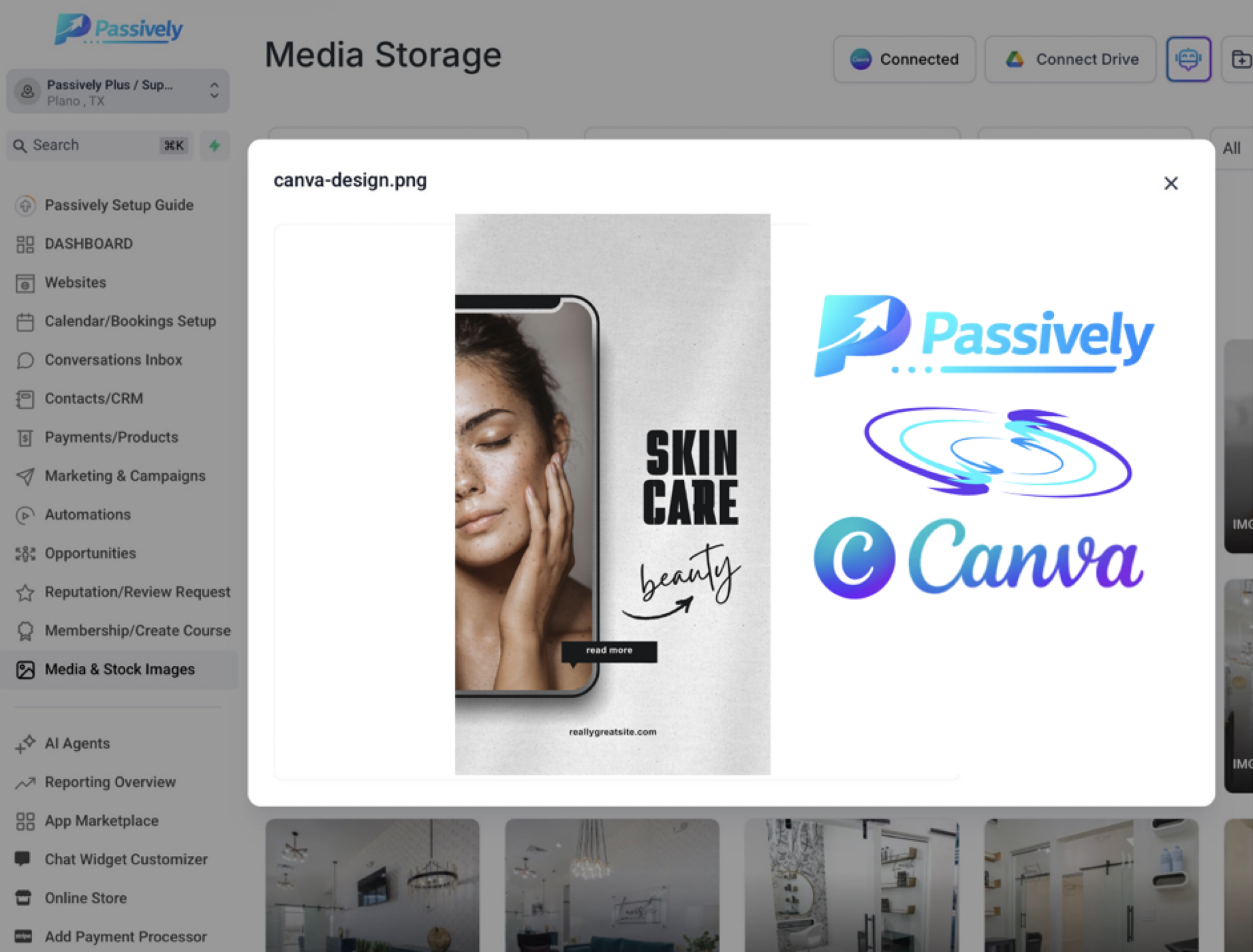 Canva Integration