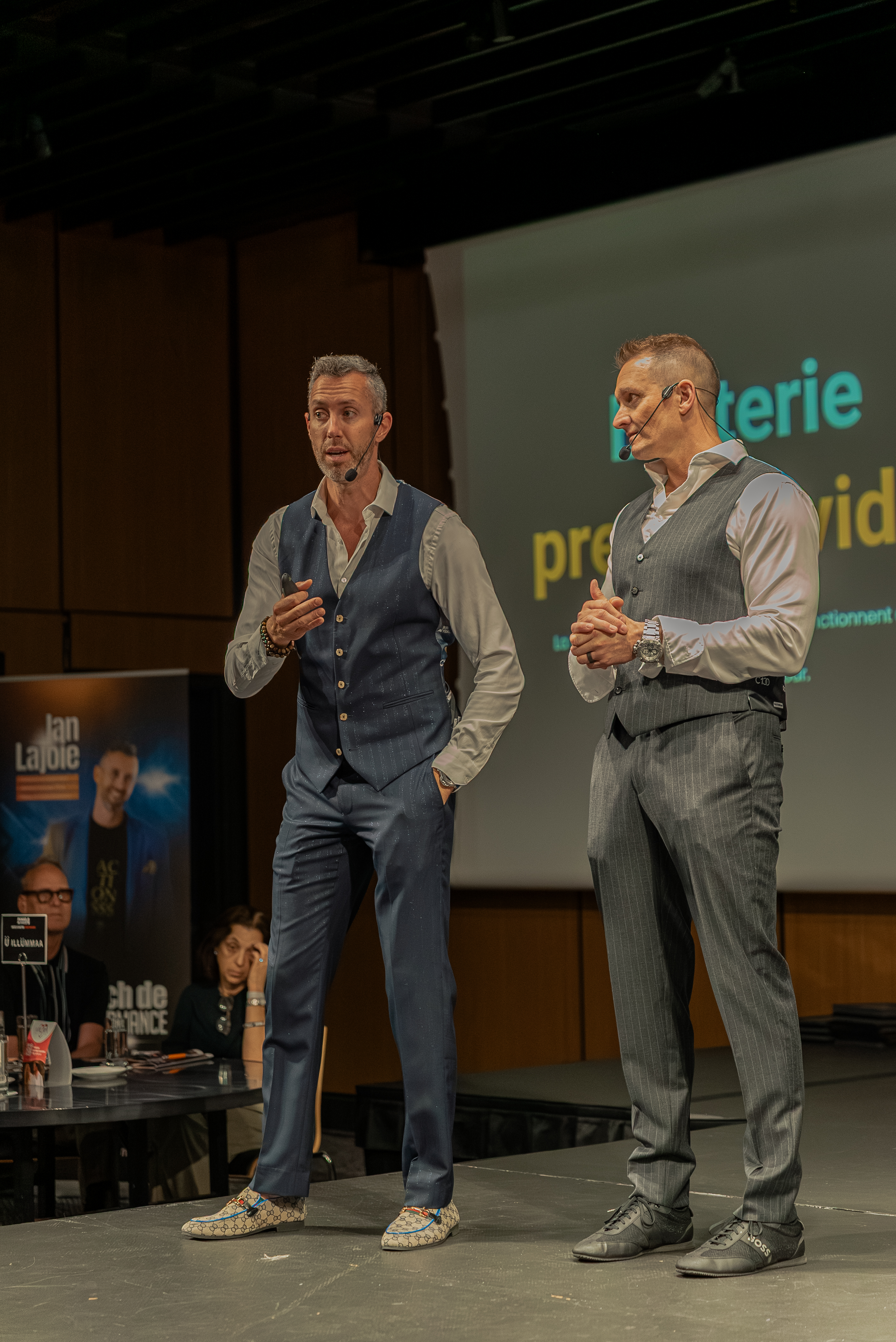 Bruno Blanchard lors du Crypto Workshop Mon Masterplan expliquant les stratégies d'investissement en cryptomonnaies.