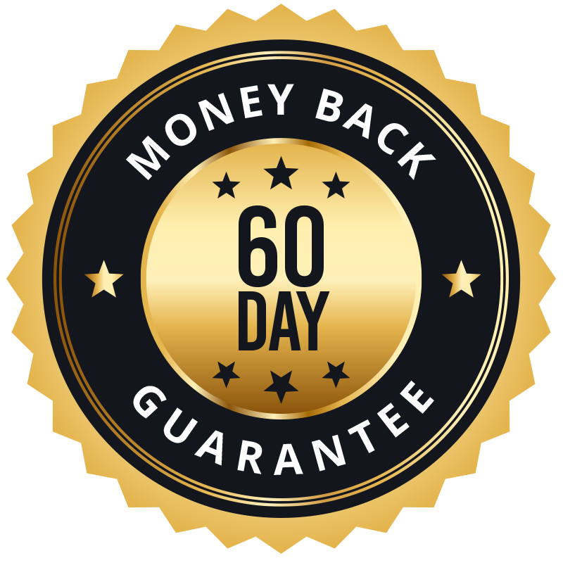 60 Day Money Back Guarantee