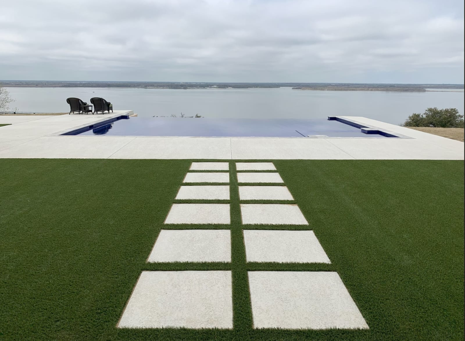 Custom pool by Celestial Water Pools