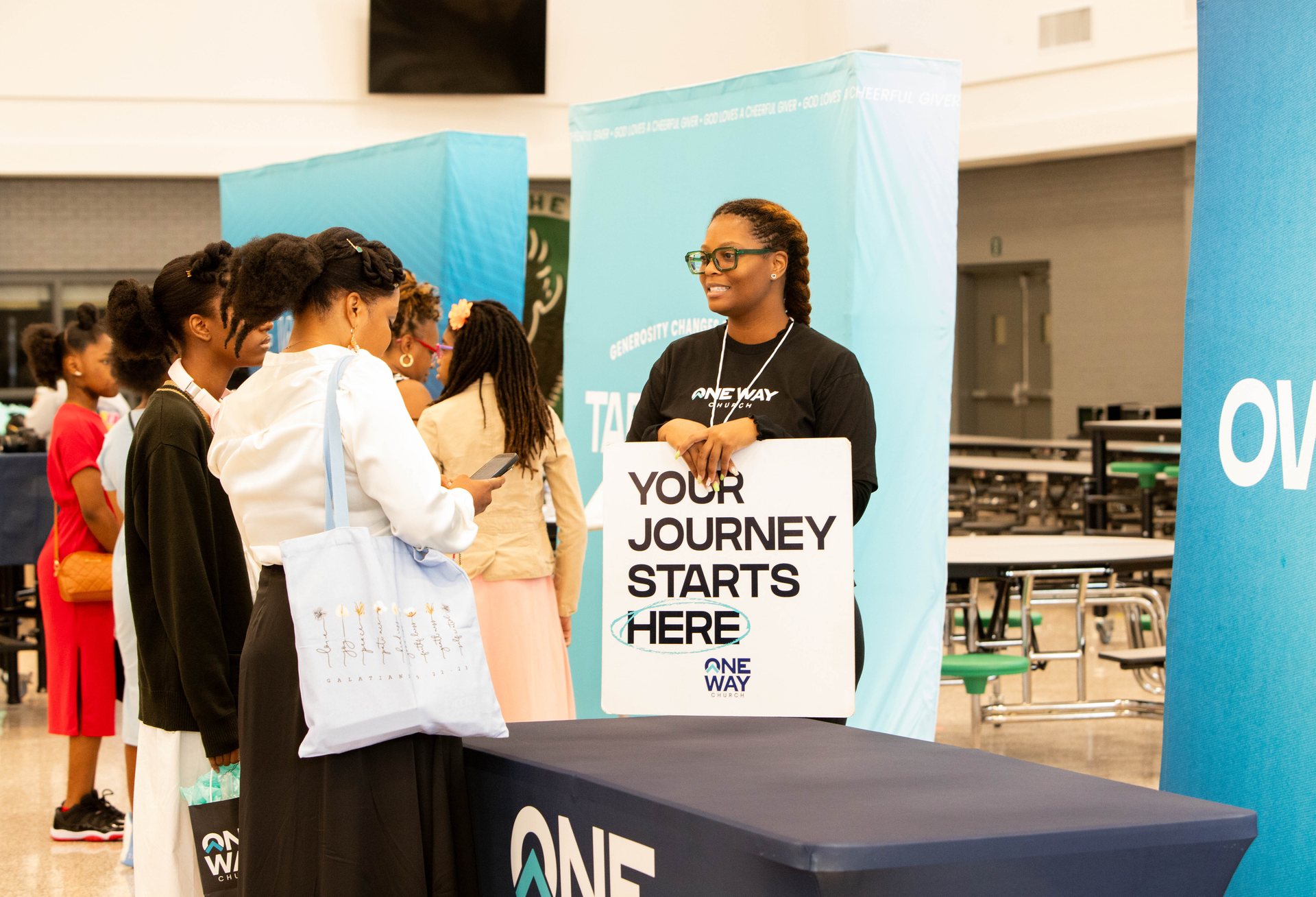 Your journey starts here, first Sunday at One Way
