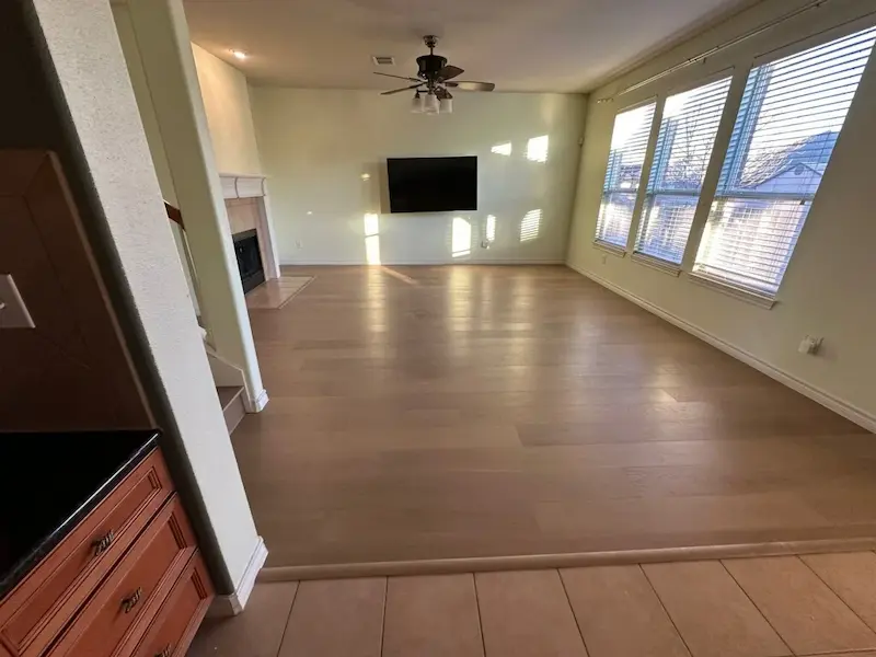 Sharan's engineered hardwood project