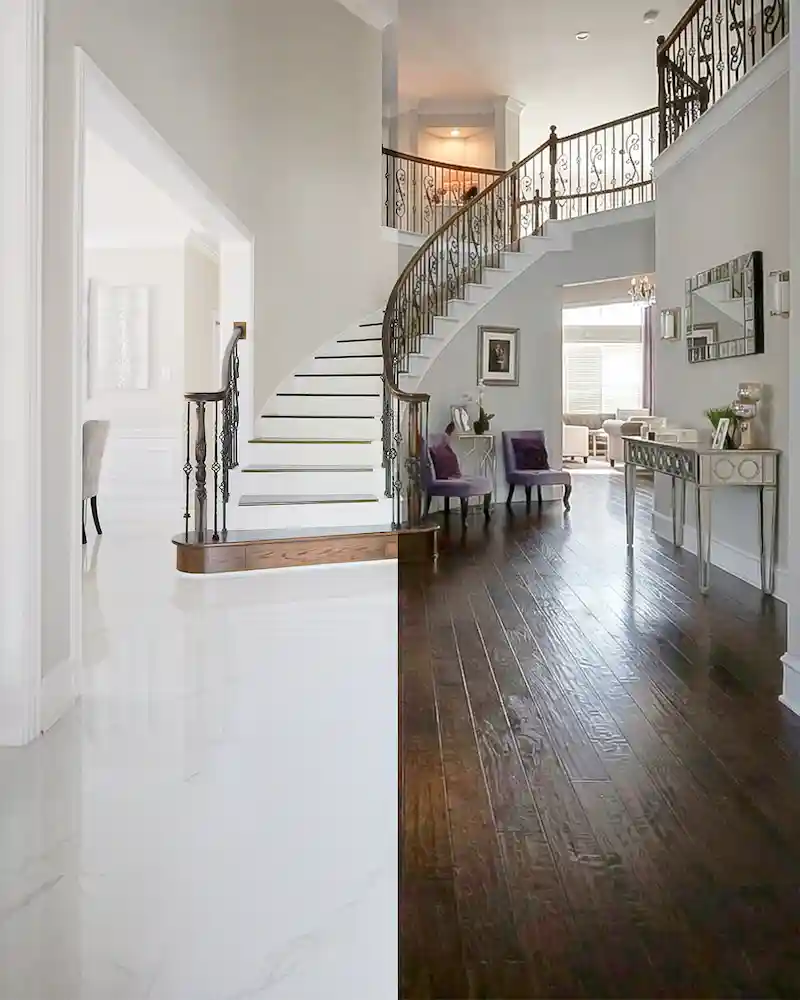 Whole-house flooring replacement