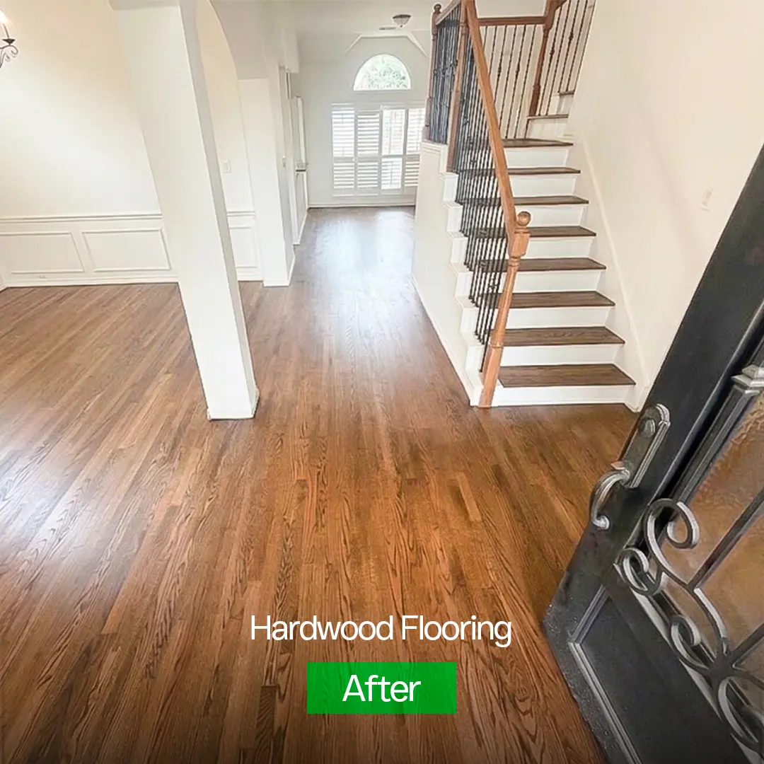 After flooring transformation in DFW home, project 3