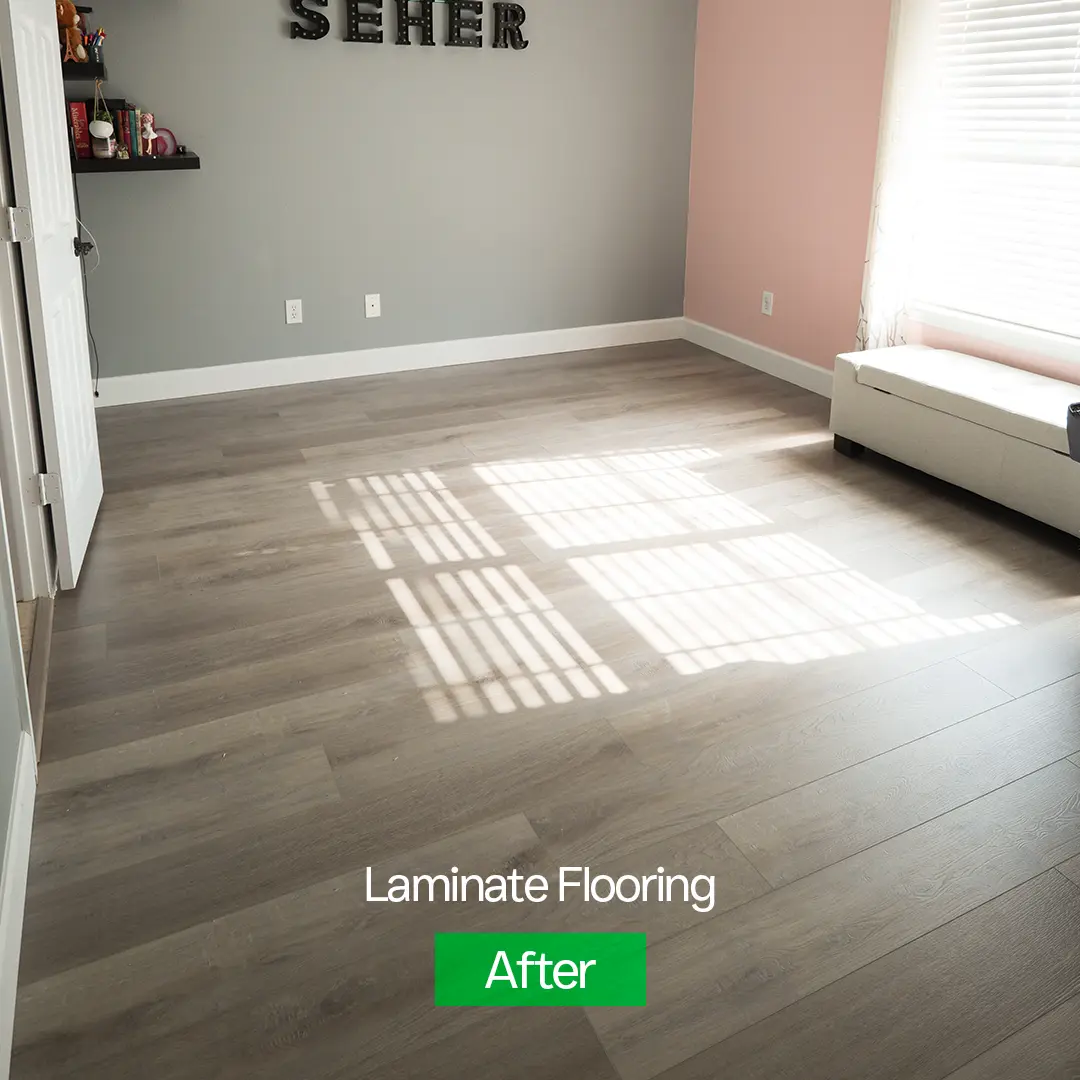 After flooring transformation in DFW home, project 4