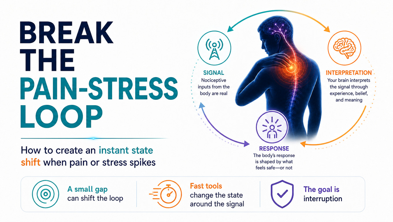 Break the Pain-Stress Loop: Techniques for Instant State Change cover