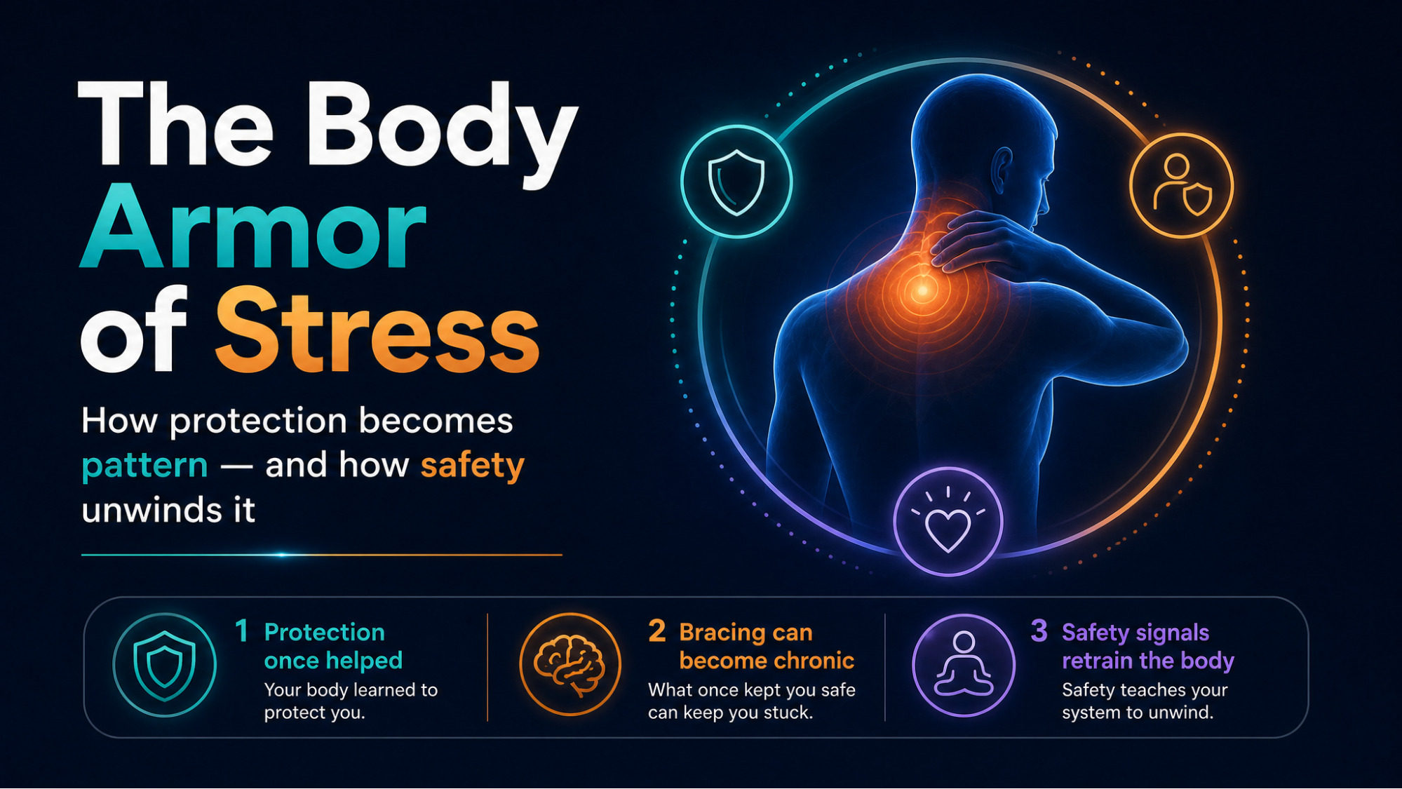 The Body Armor of Stress: Why High Performers Carry Tension They No Longer Need cover