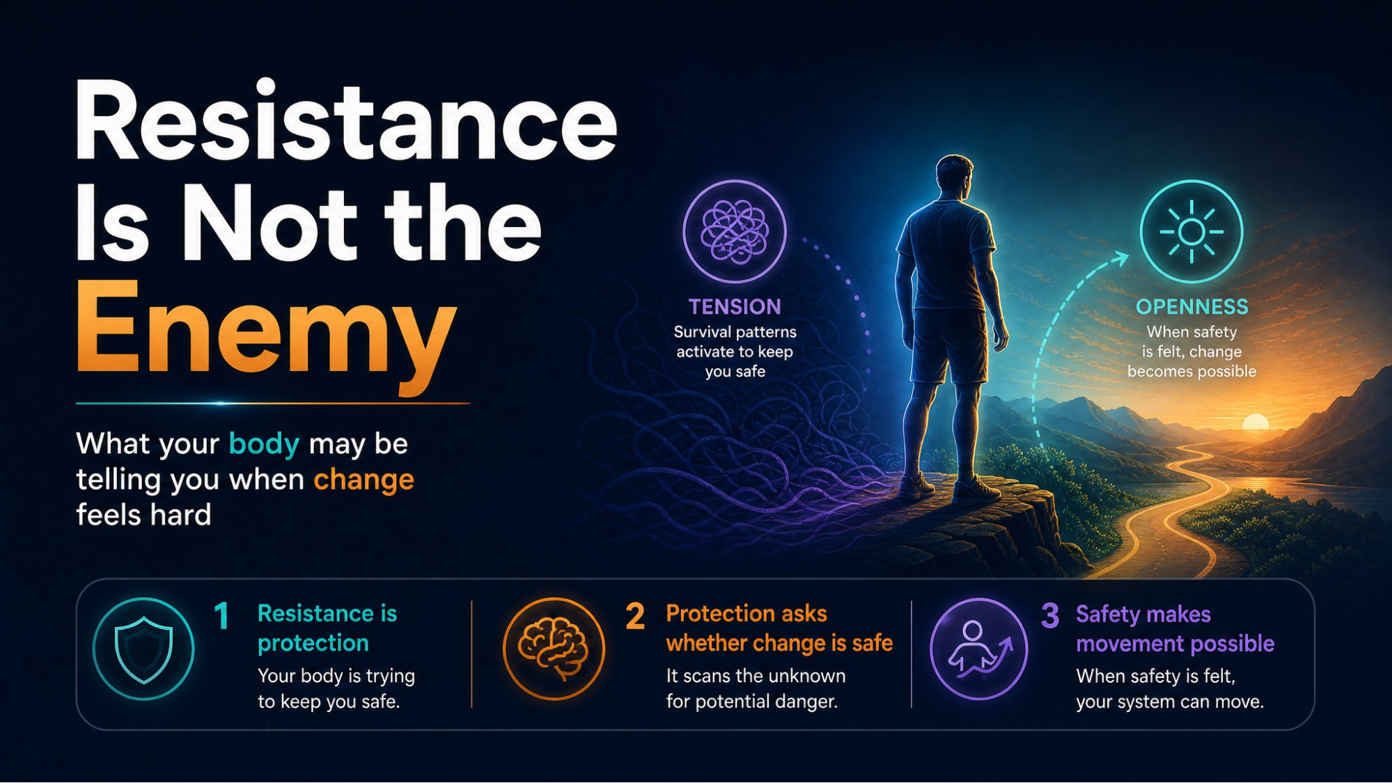 Resistance Is Not the Enemy: What Your Body Is Really Telling You When Change Feels Hard cover