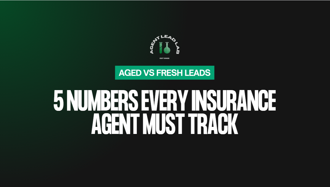 5 Numbers Every Insurance Agent Must Track