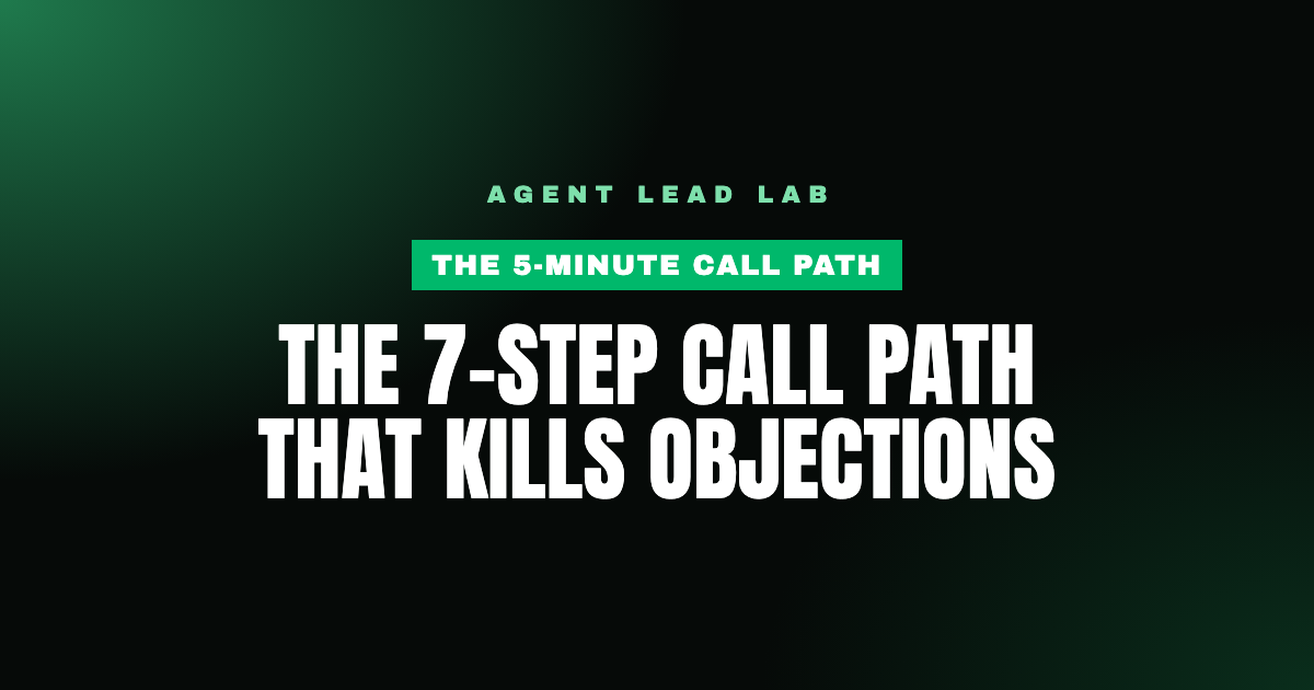 The 7-Step Call Path That Kills Objections