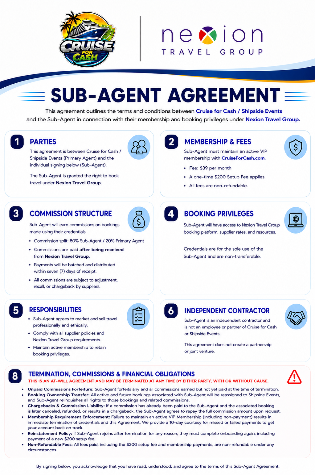 Sub-Agent Agreement
