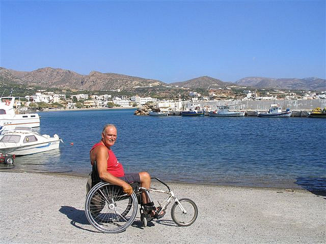 Jan de Boer in Griekenland
