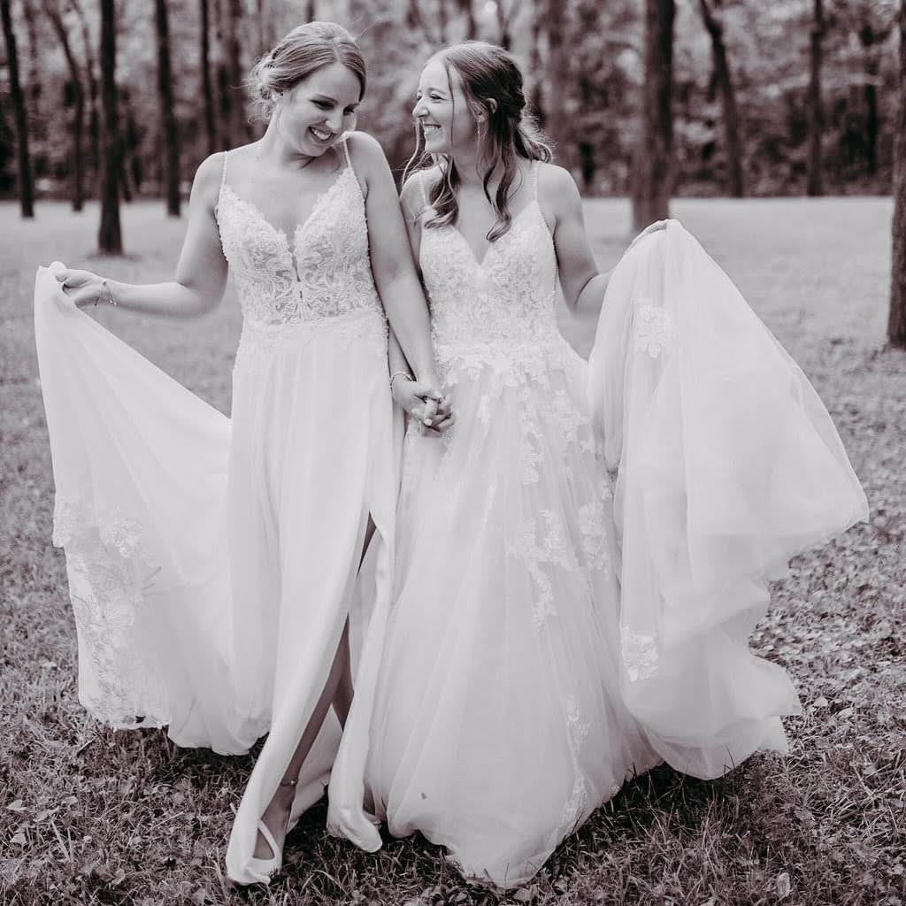 Wedding gown at Boulevard Bride