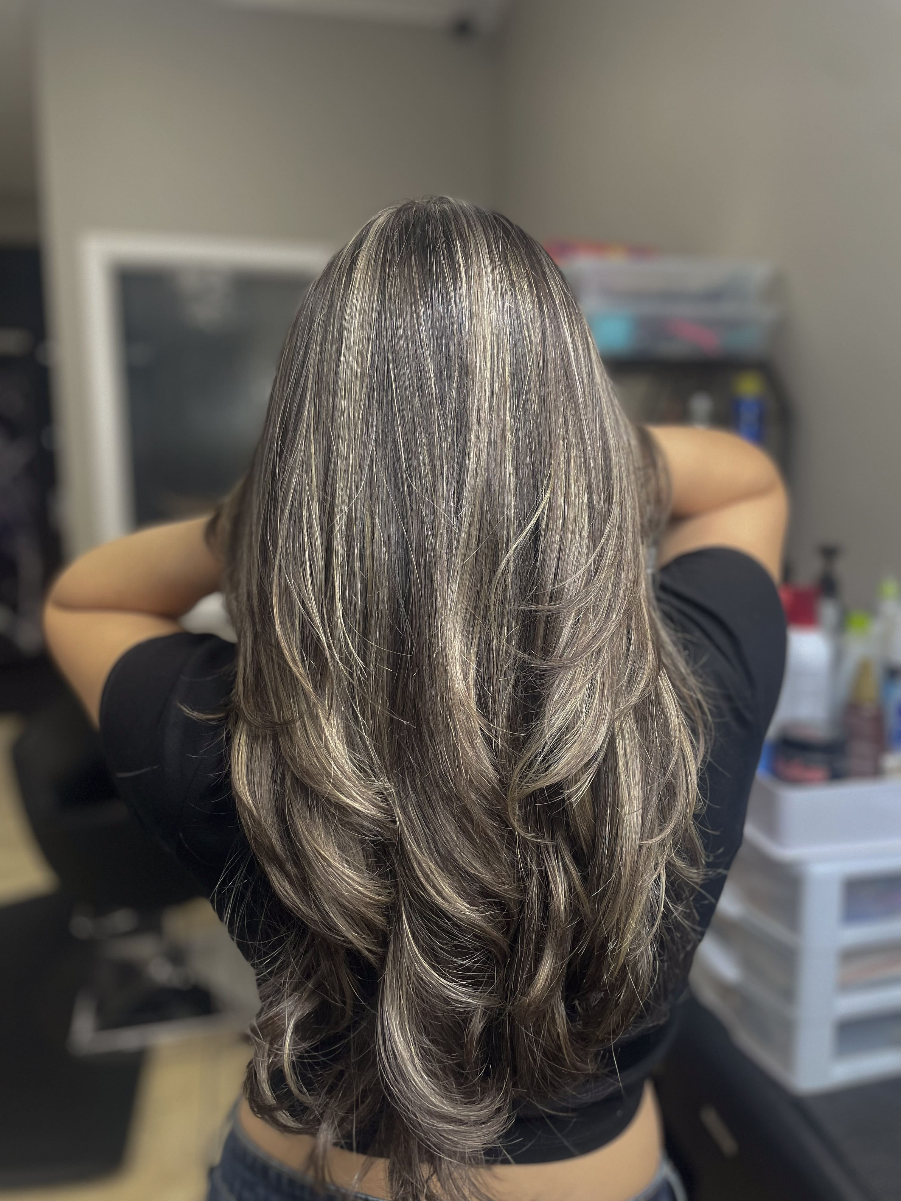 Precision cut at Alexa's Beauty Barber