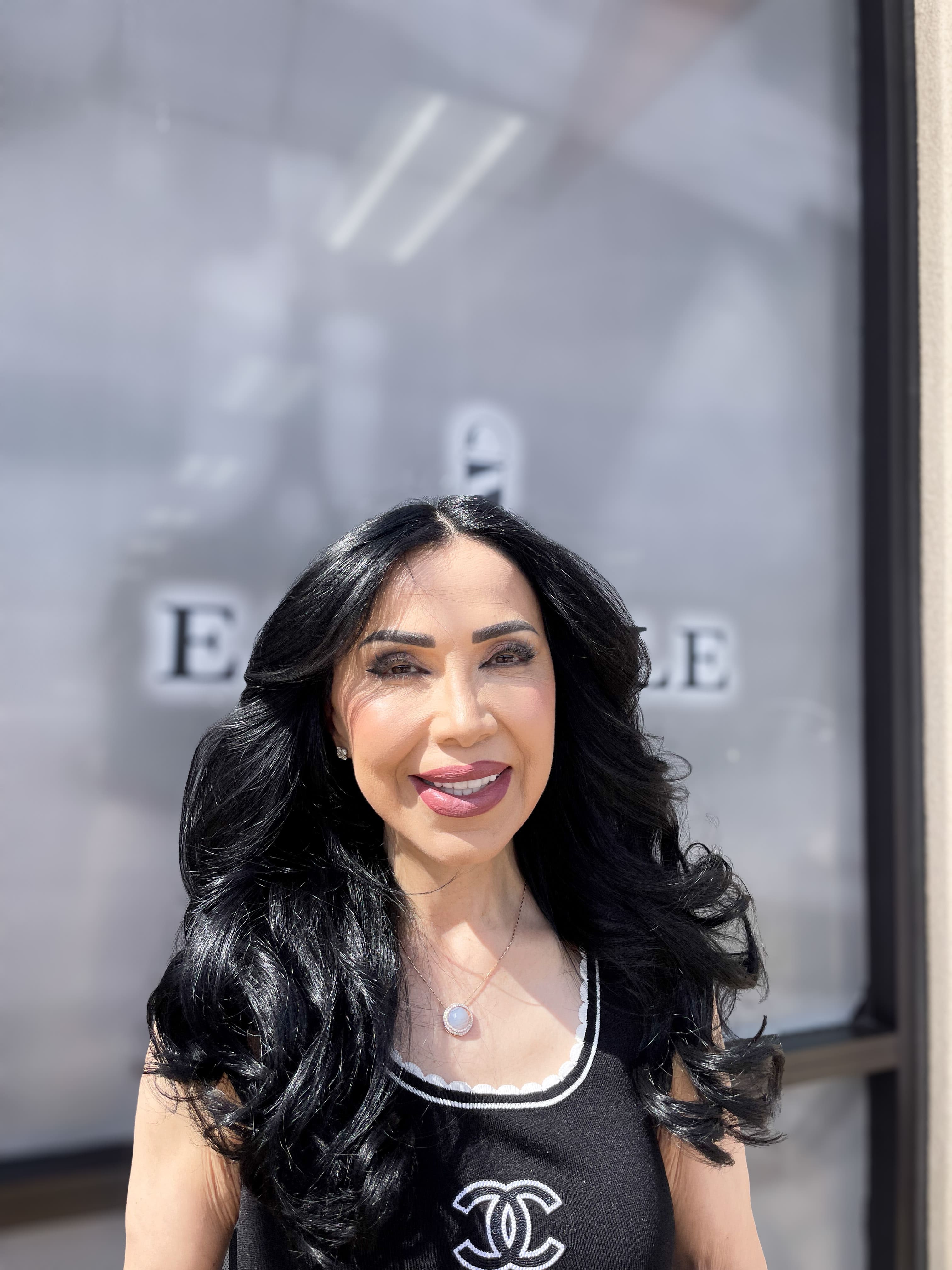 Special occasion styling at Alexa's salon