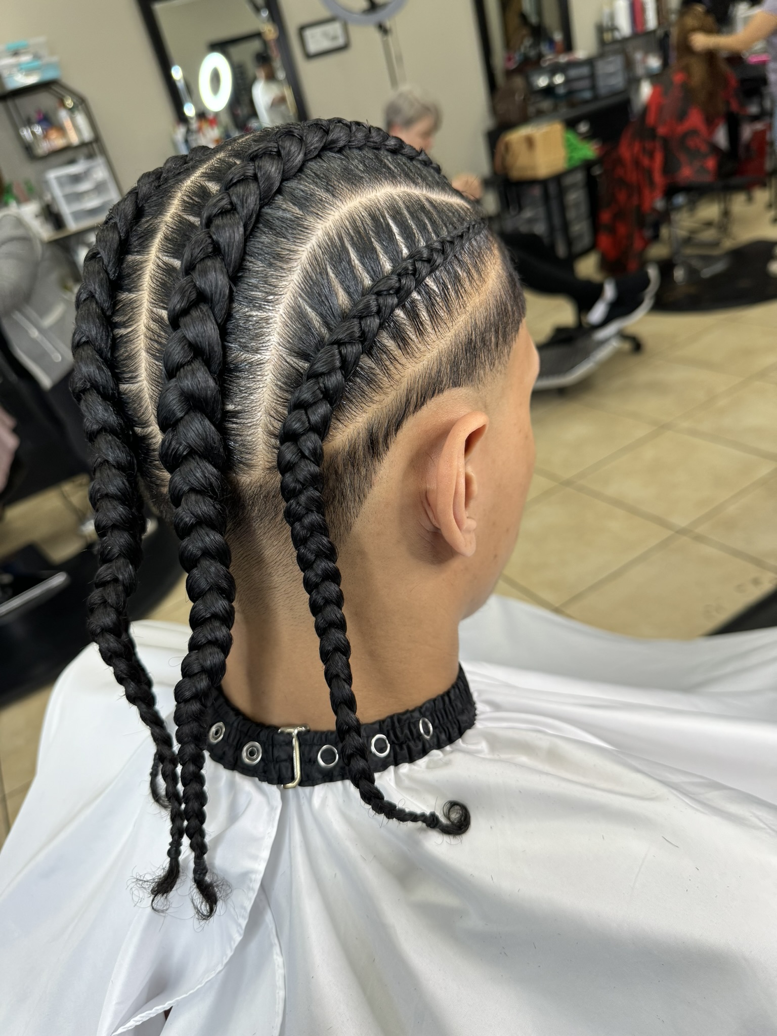 Barber at work Jay's Norco CA