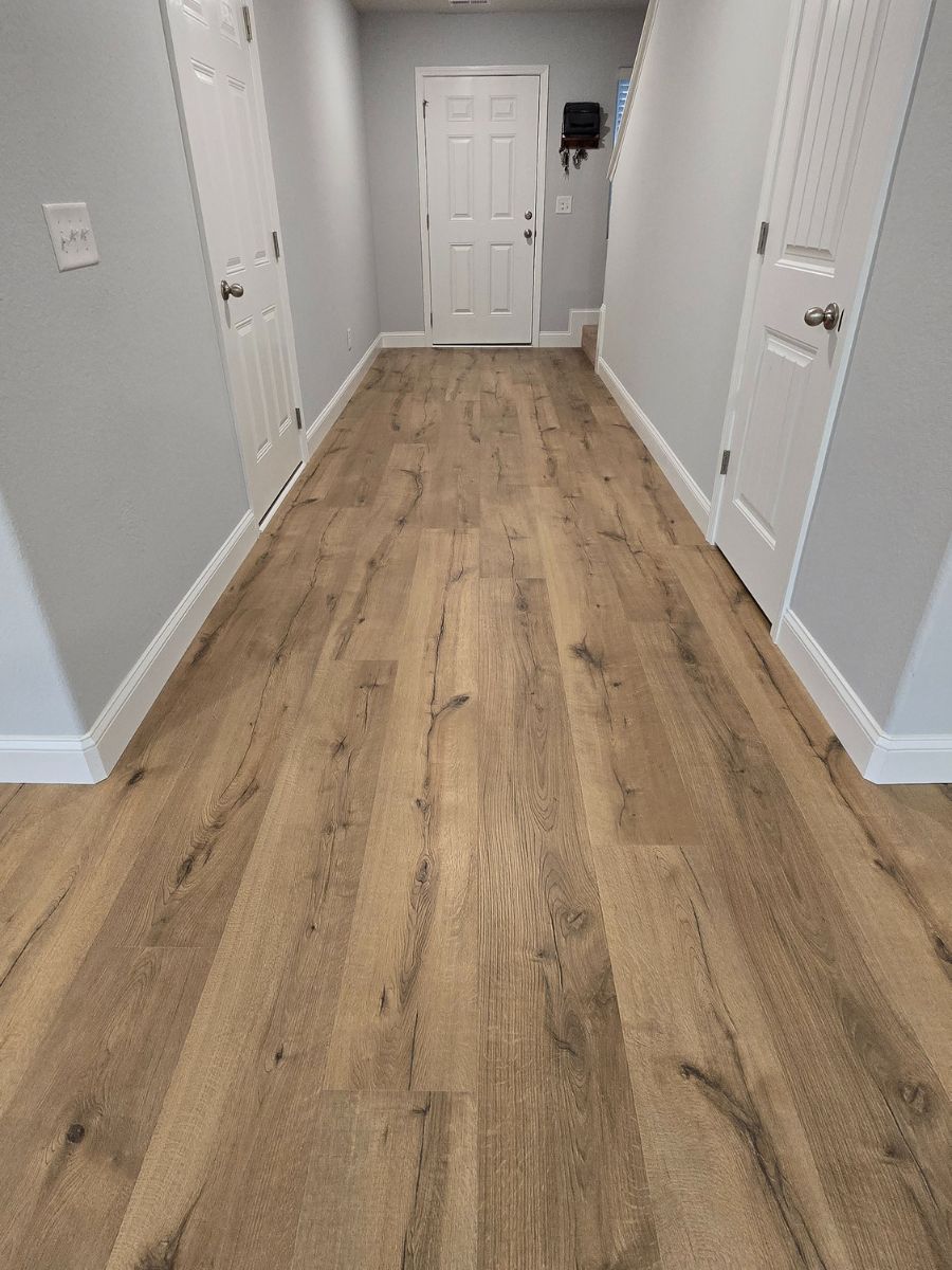 Mohawk Laminate floors installed in Raleigh home