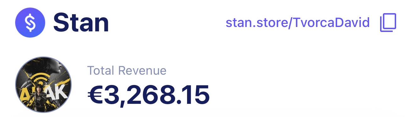 Stan dashboard