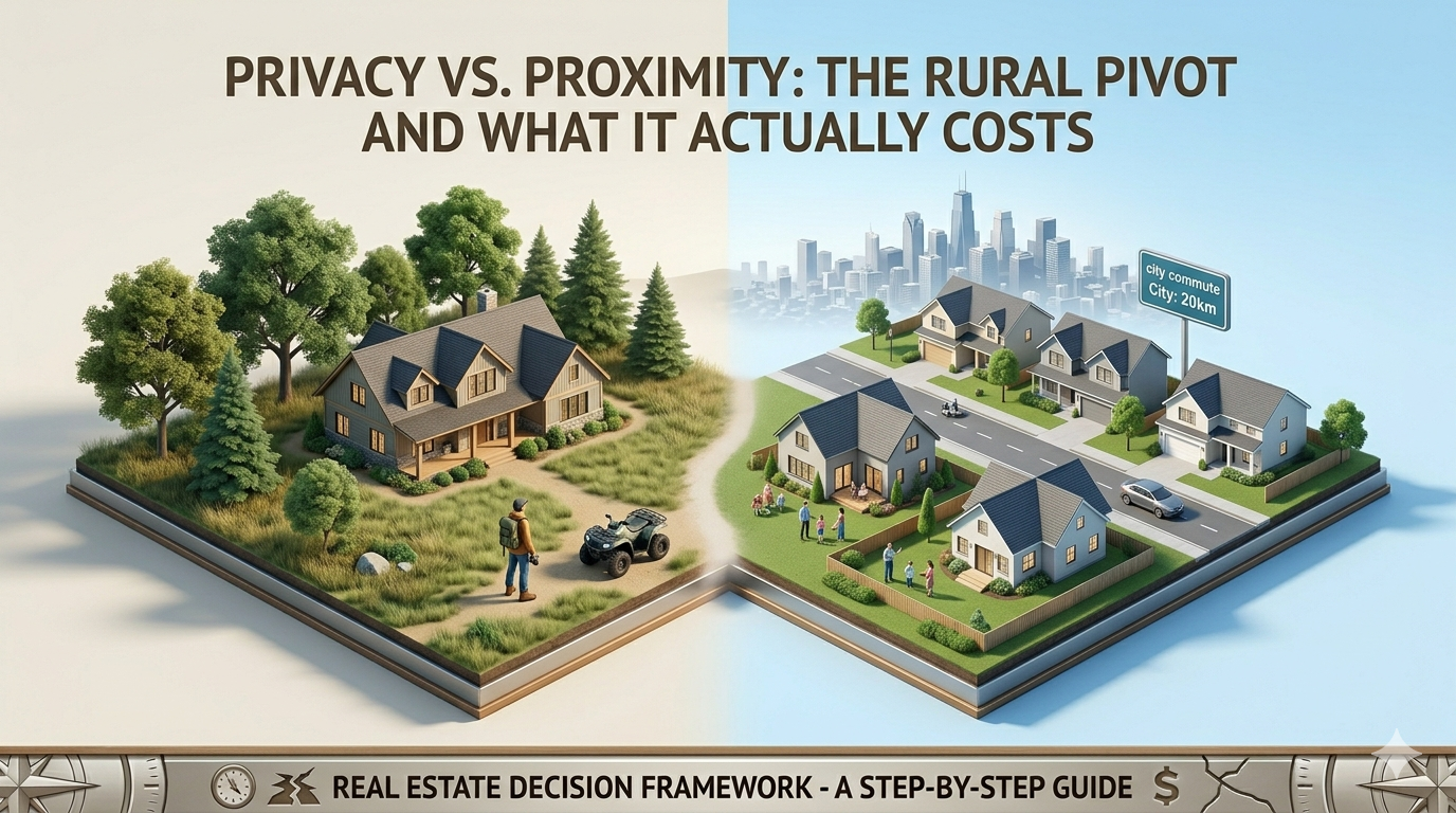 Privacy vs. Proximity The Rural Pivot and What It Actually Costs Privacy vs. Proximity The Rural Pivot and What It Actually Costs