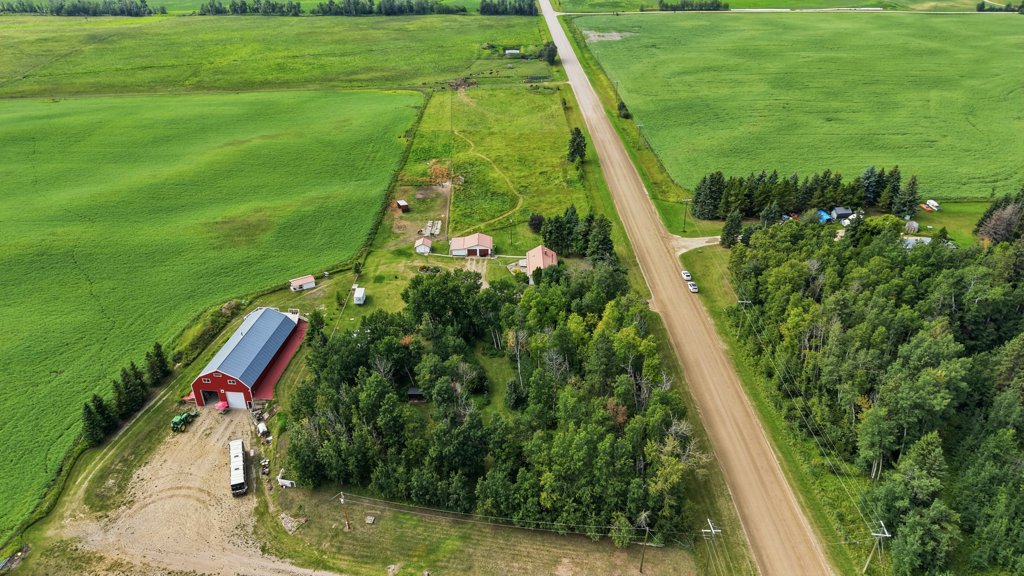 Aerial property setting