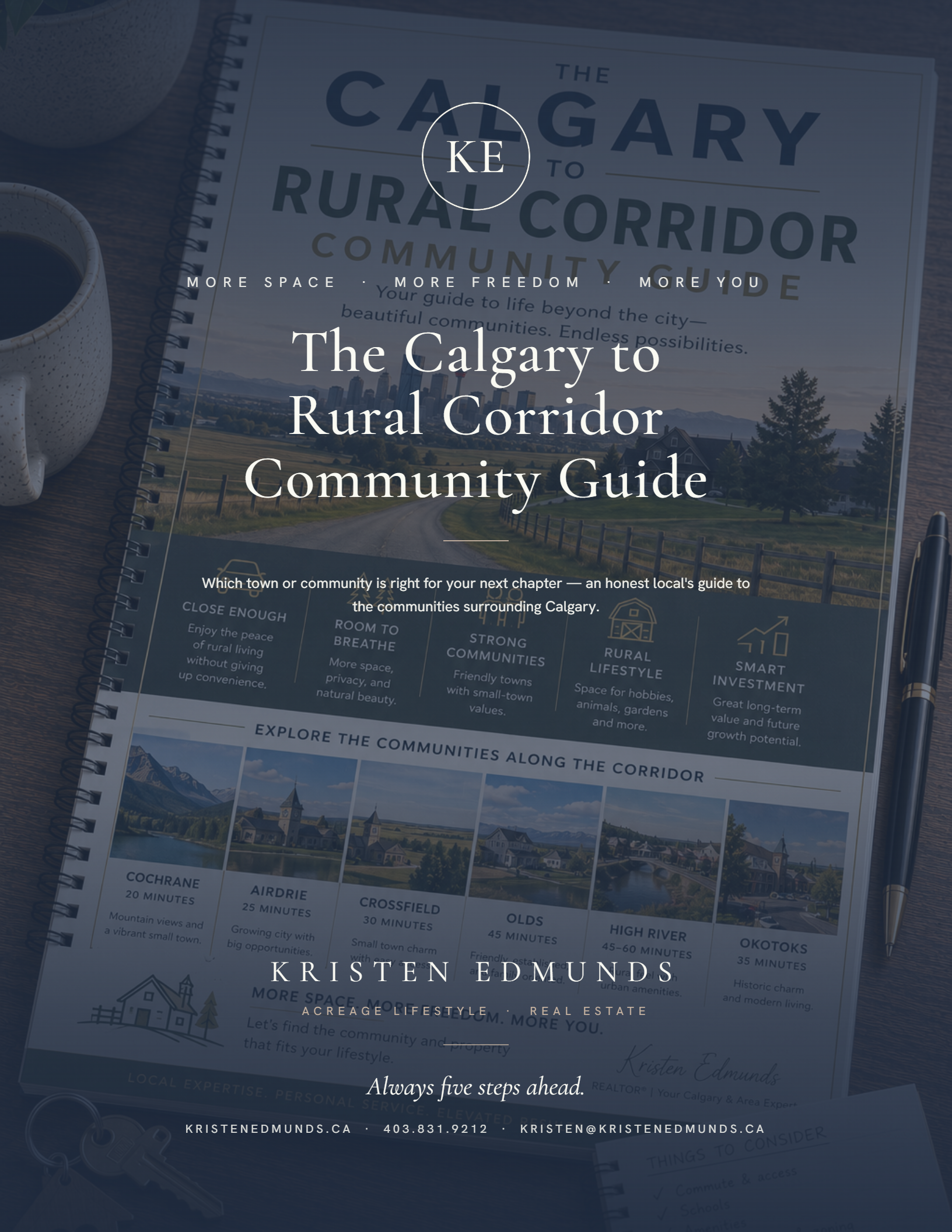 Cover of The Calgary to Rural Corridor Community Guide