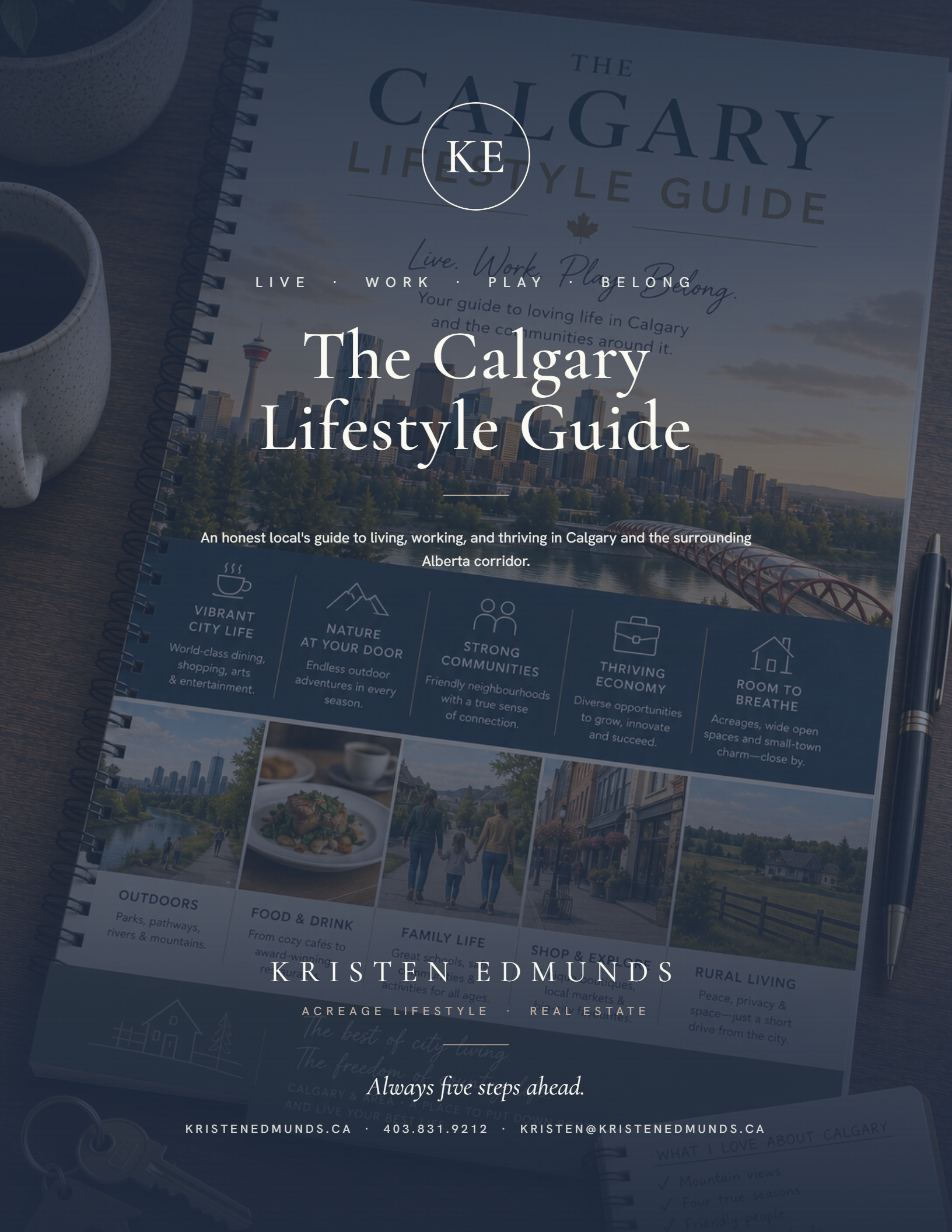 Cover of The Calgary Lifestyle Guide by Kristen Edmunds