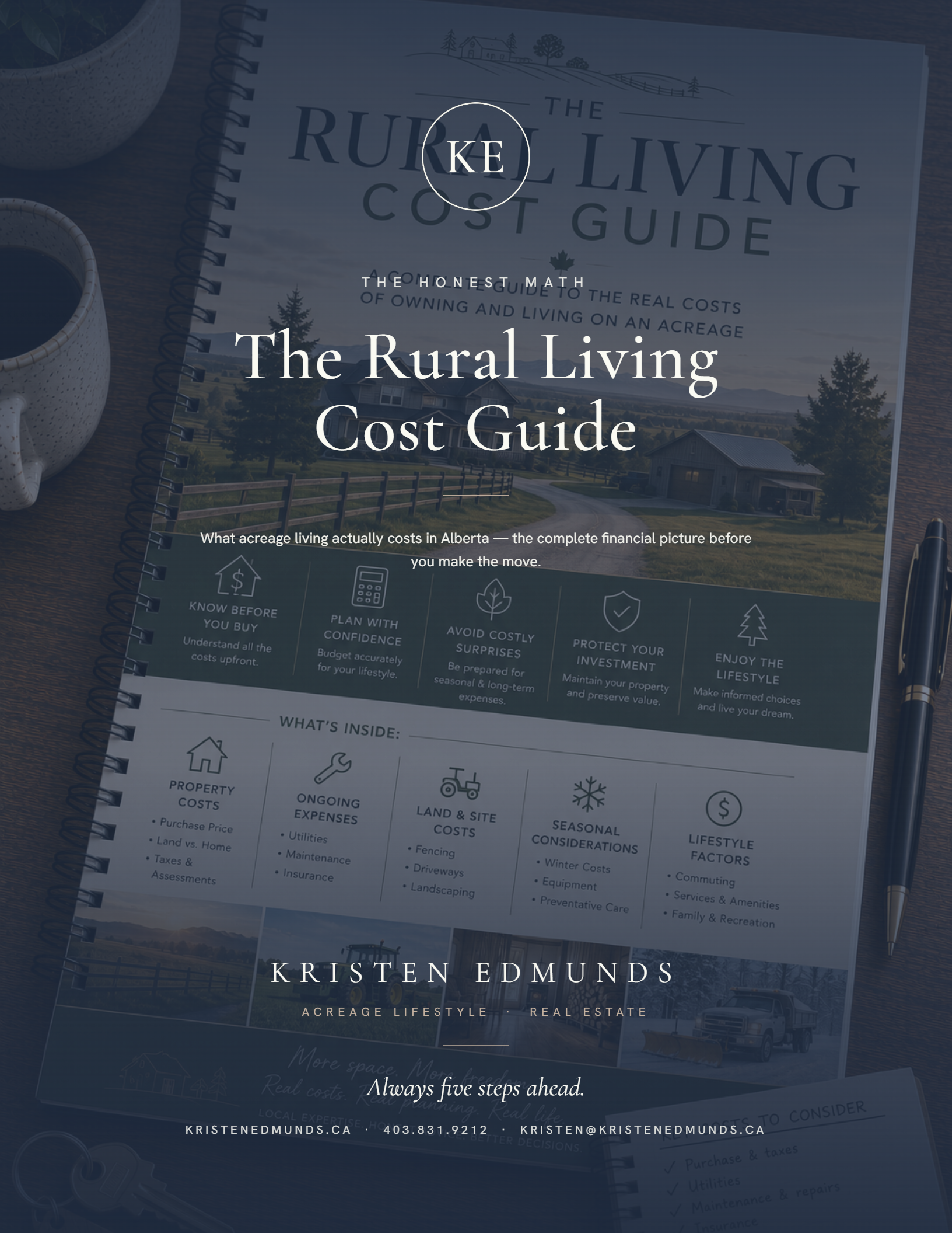 The Rural Living Cost Guide by Kristen Edmunds