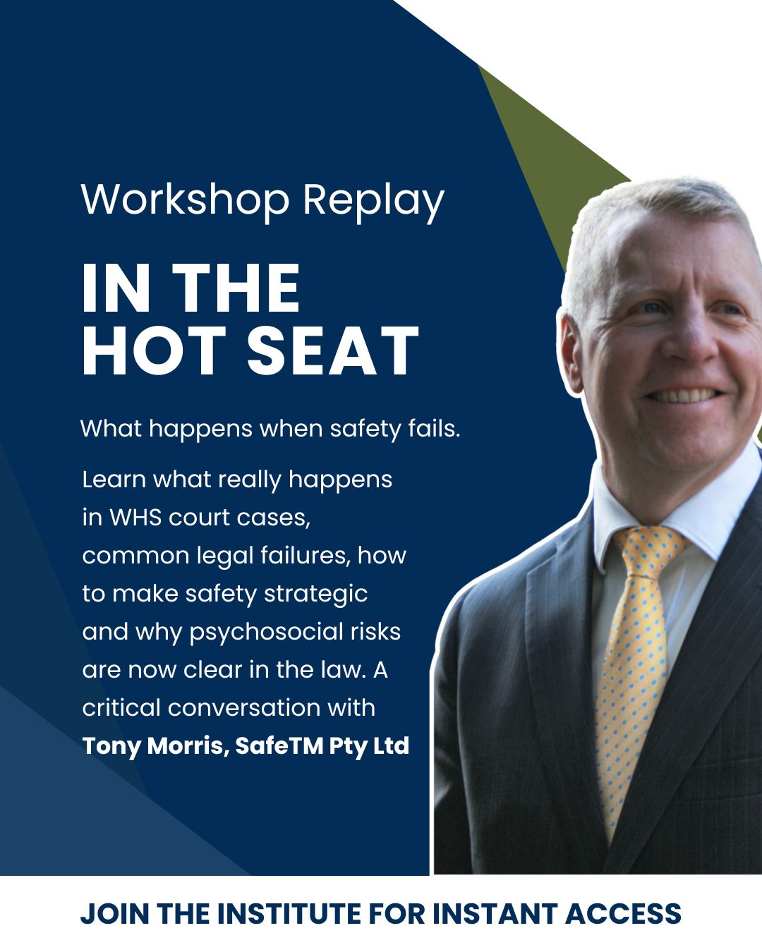 In the Hot Seat when safety fails