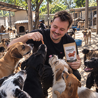 mimo petisco natural para cachorro 100% frango