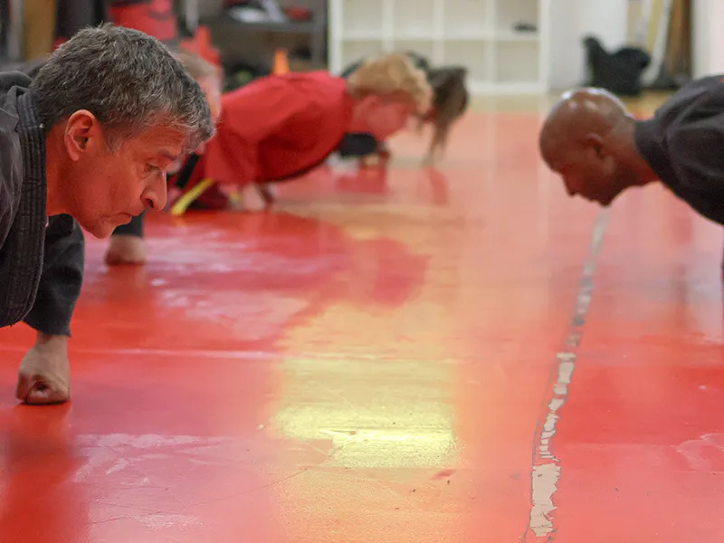 Adults training in Kajukenbo at James Martial Arts Academy El Cajon California