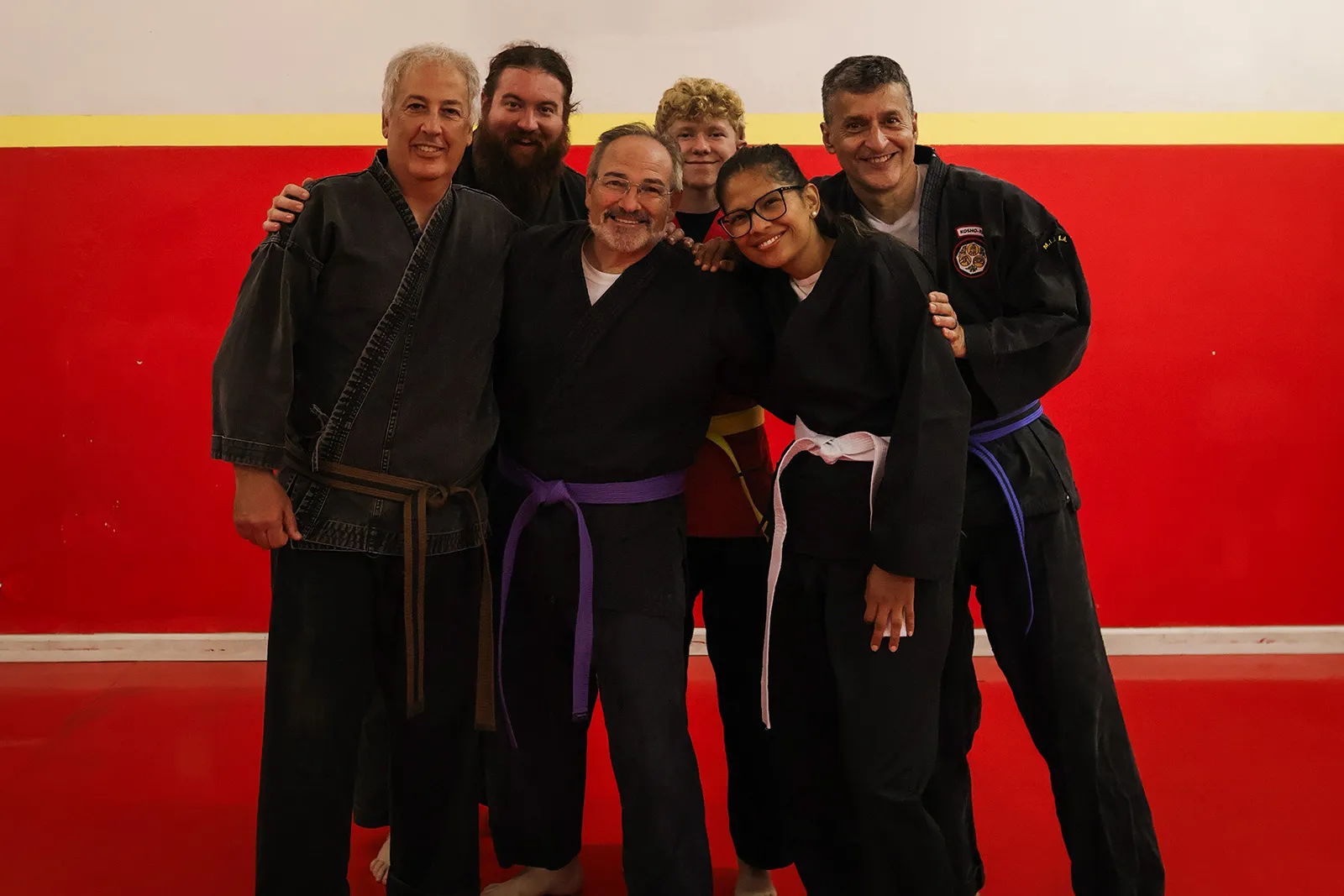 Adult martial arts class at James Martial Arts Academy in El Cajon, CA