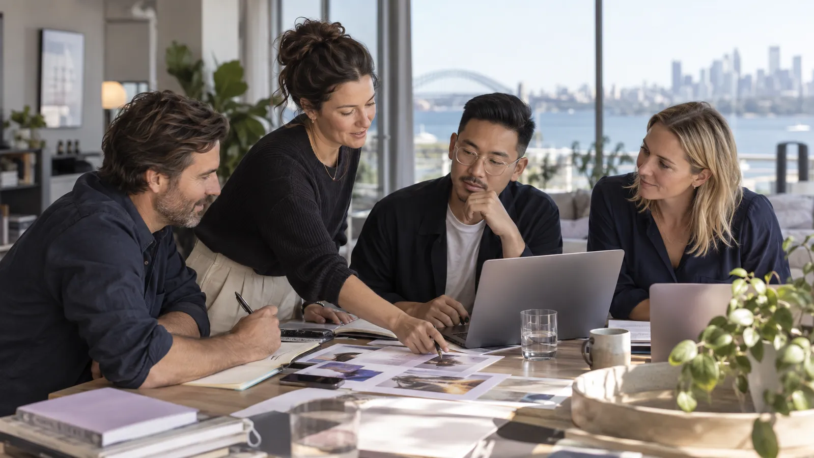 TCG Tech digital strategy and creative team collaborating in Sydney