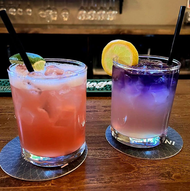 Craft cocktail at Fork and Thistle