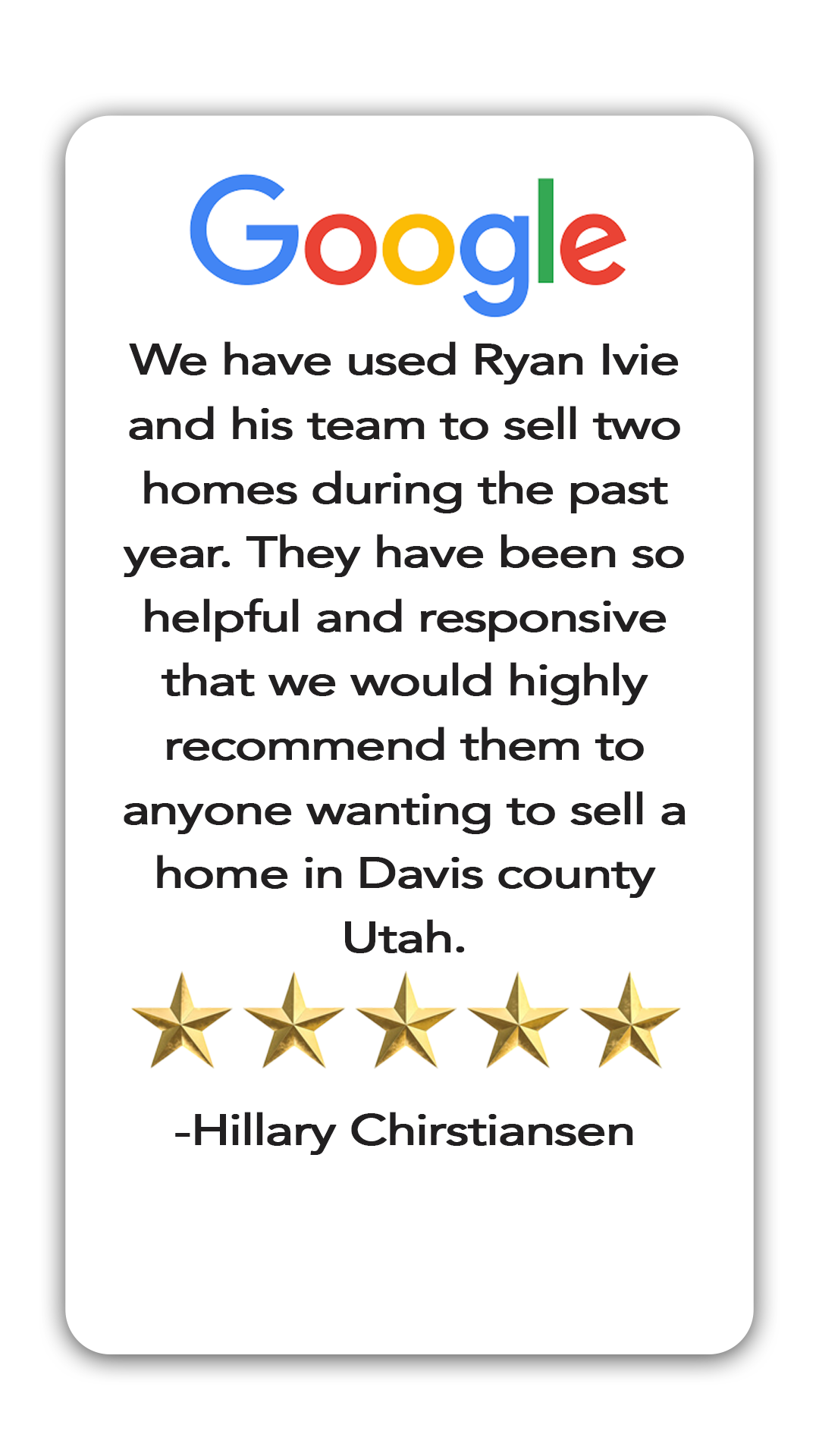 Ryan Ivie 1 on 1 Free Home Consulation