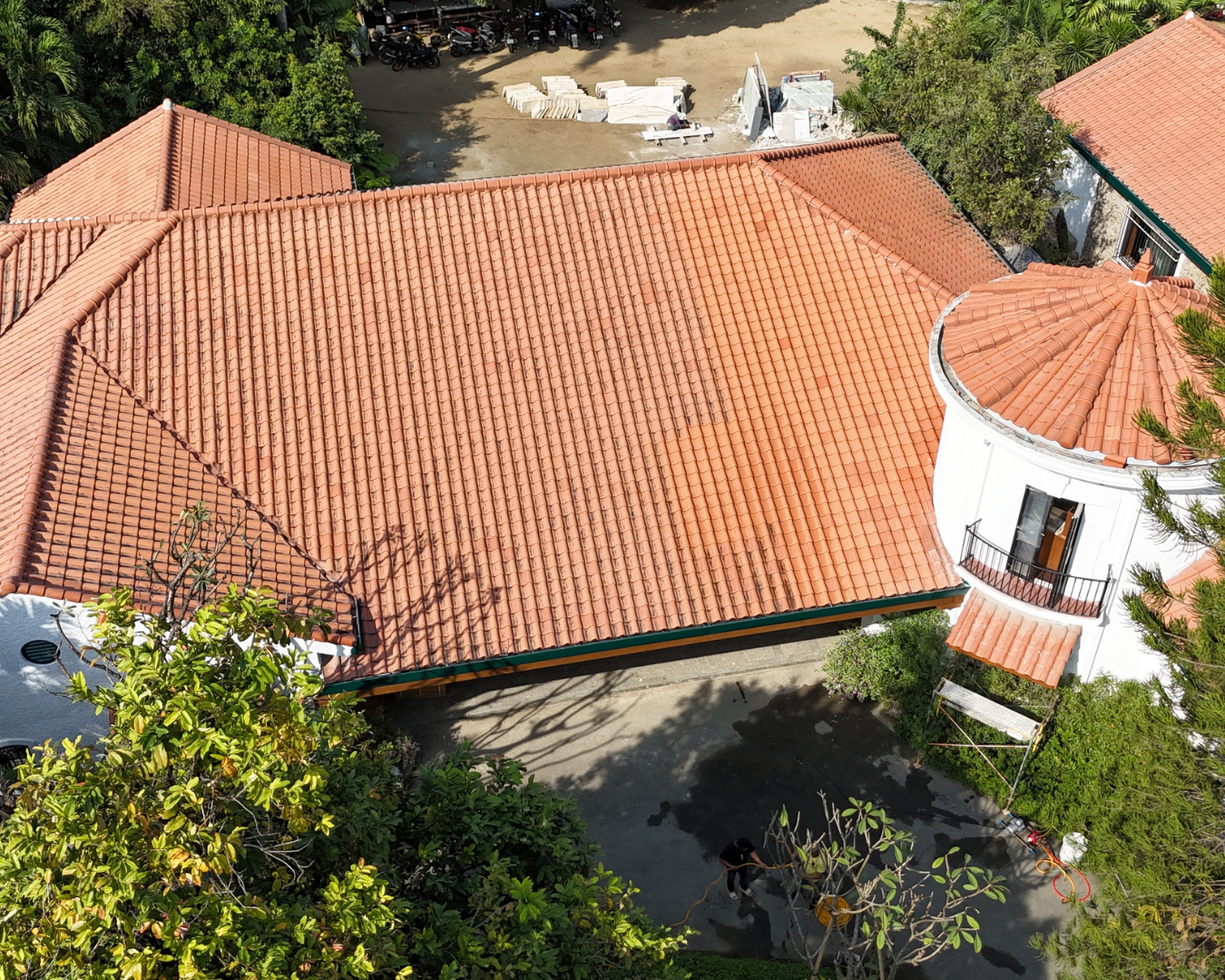 TCI roofing project