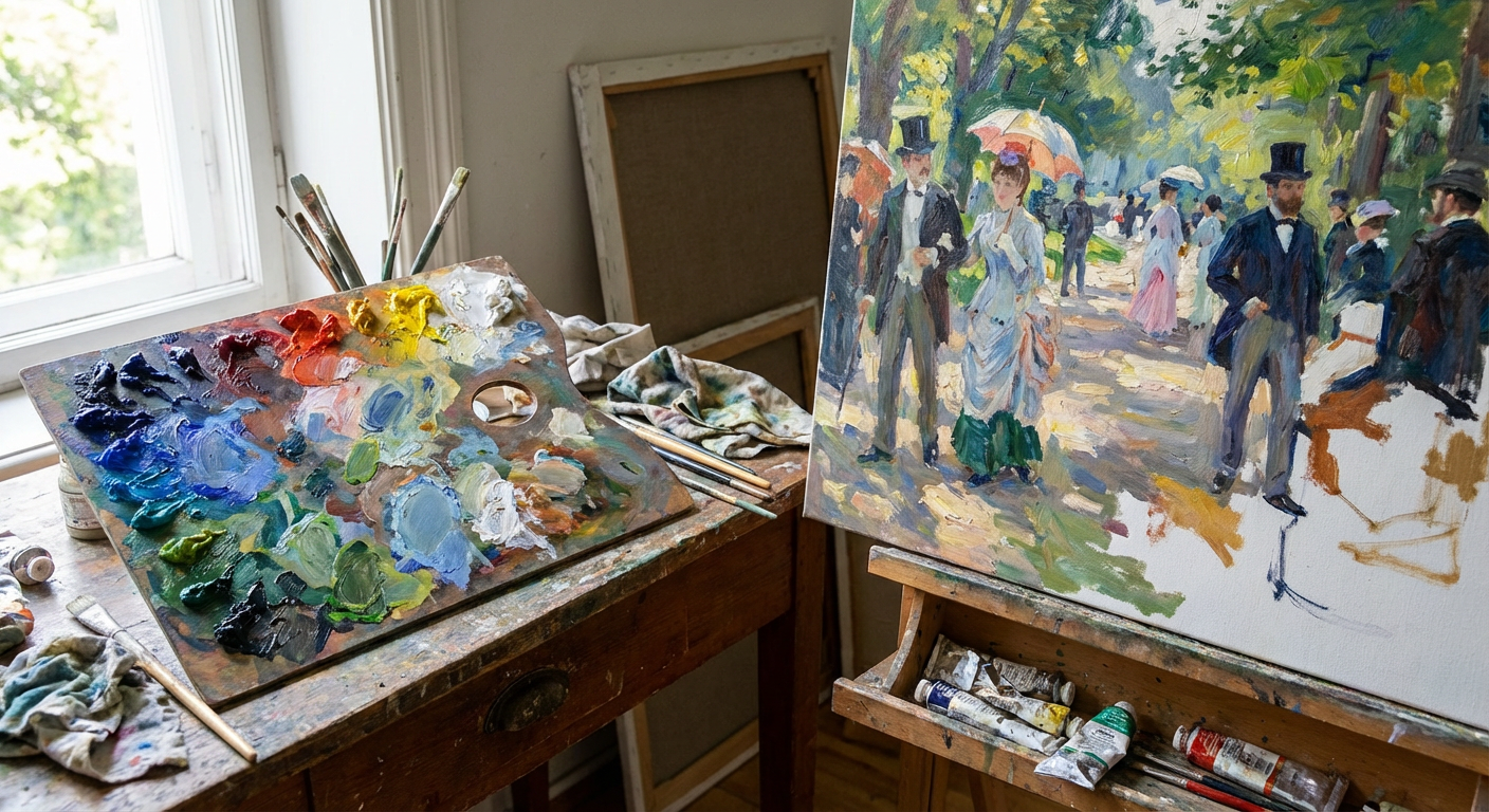 Paint Like The Impressionists