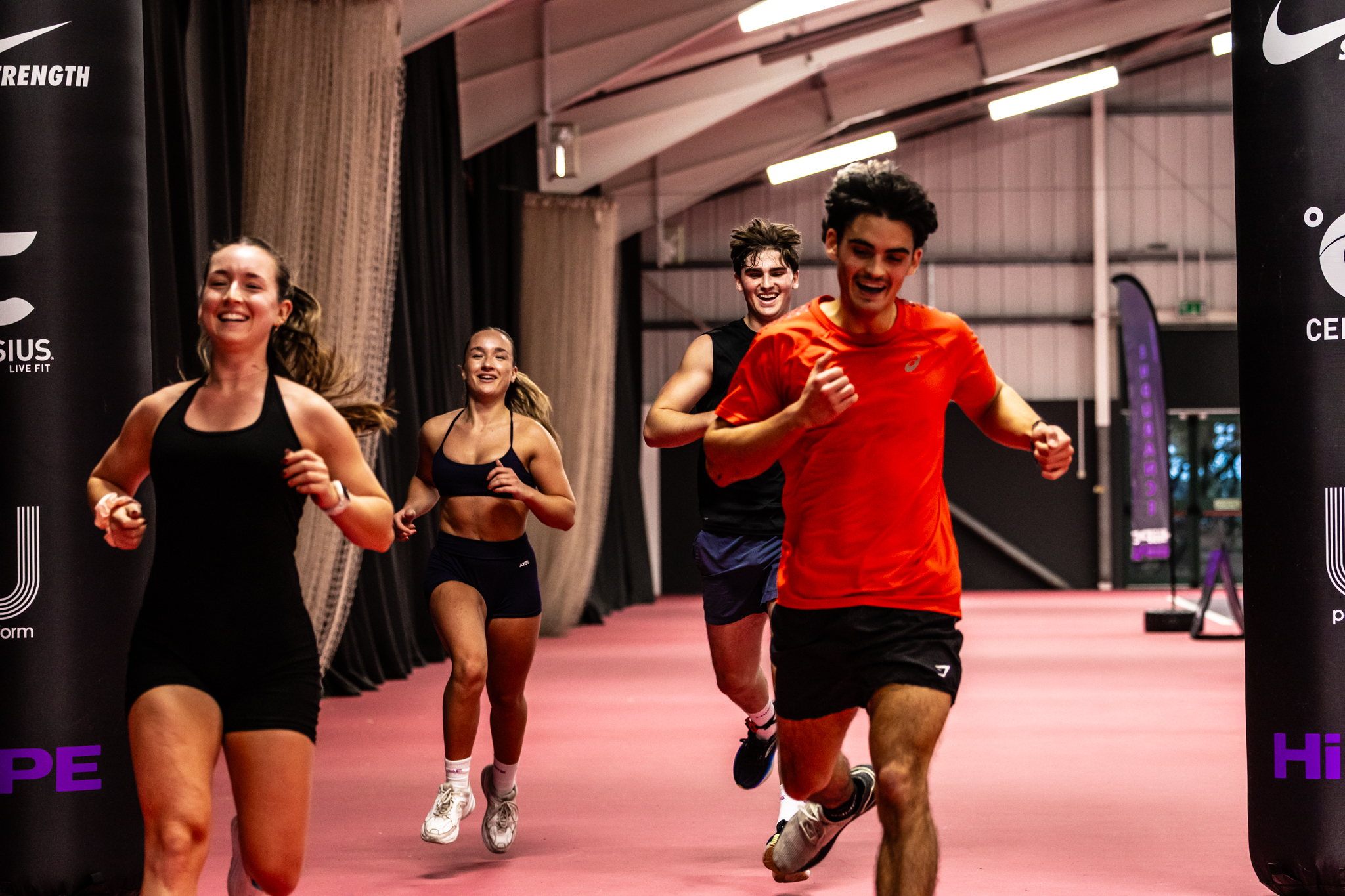Competitors at a HiiPE event