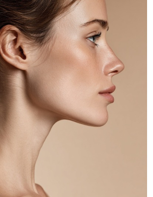 Defined jawline and facial contour showing aesthetic treatment goals in Johannesburg