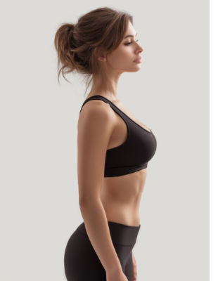 Toned body contour after aesthetic body sculpting treatment at One8Clinic Johannesburg