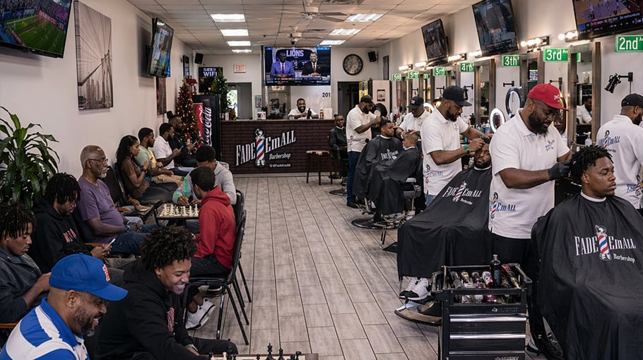 Fade Em All shop floor