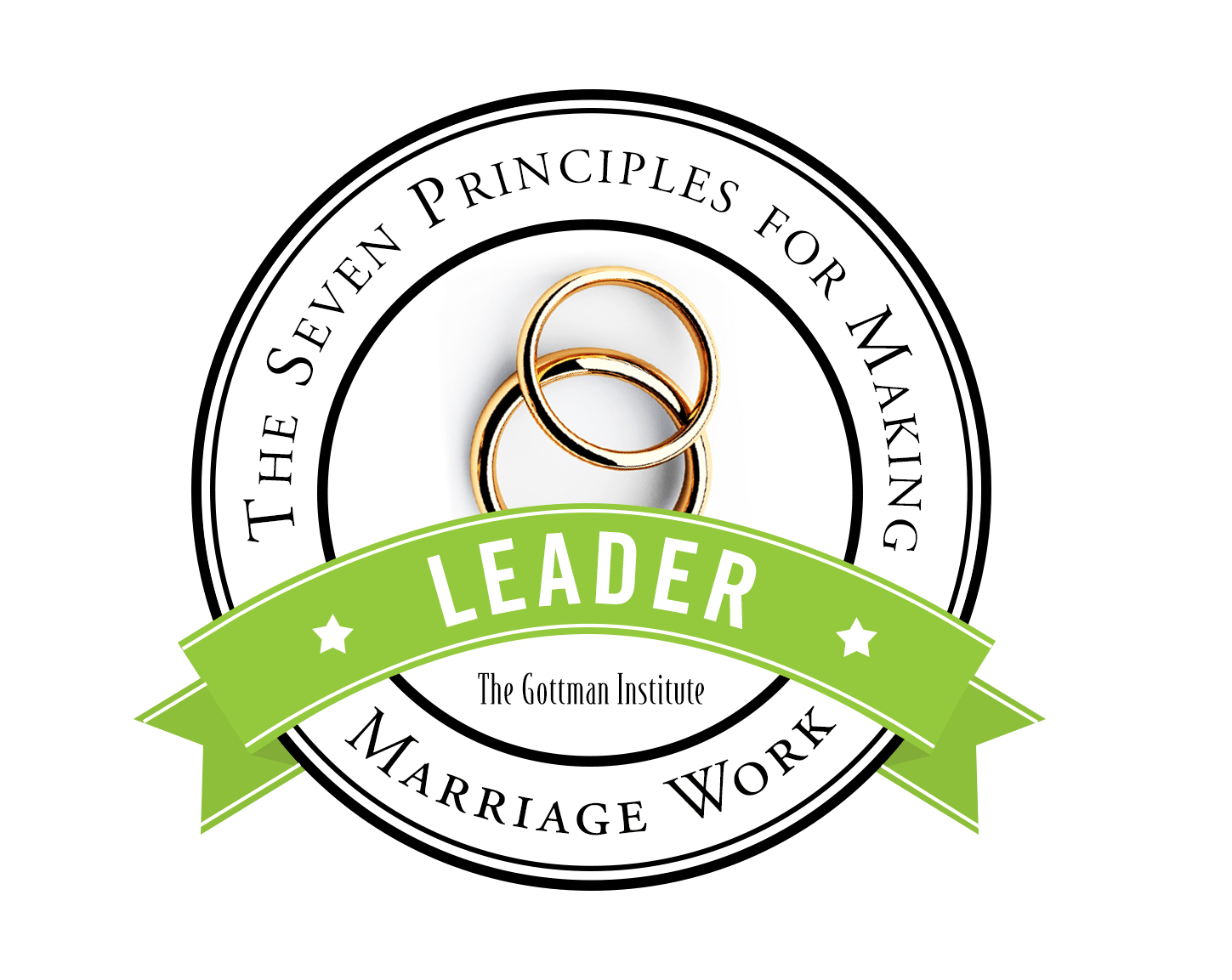 Seven Principles for Making Marriage Work Leader badge from The Gottman Institute