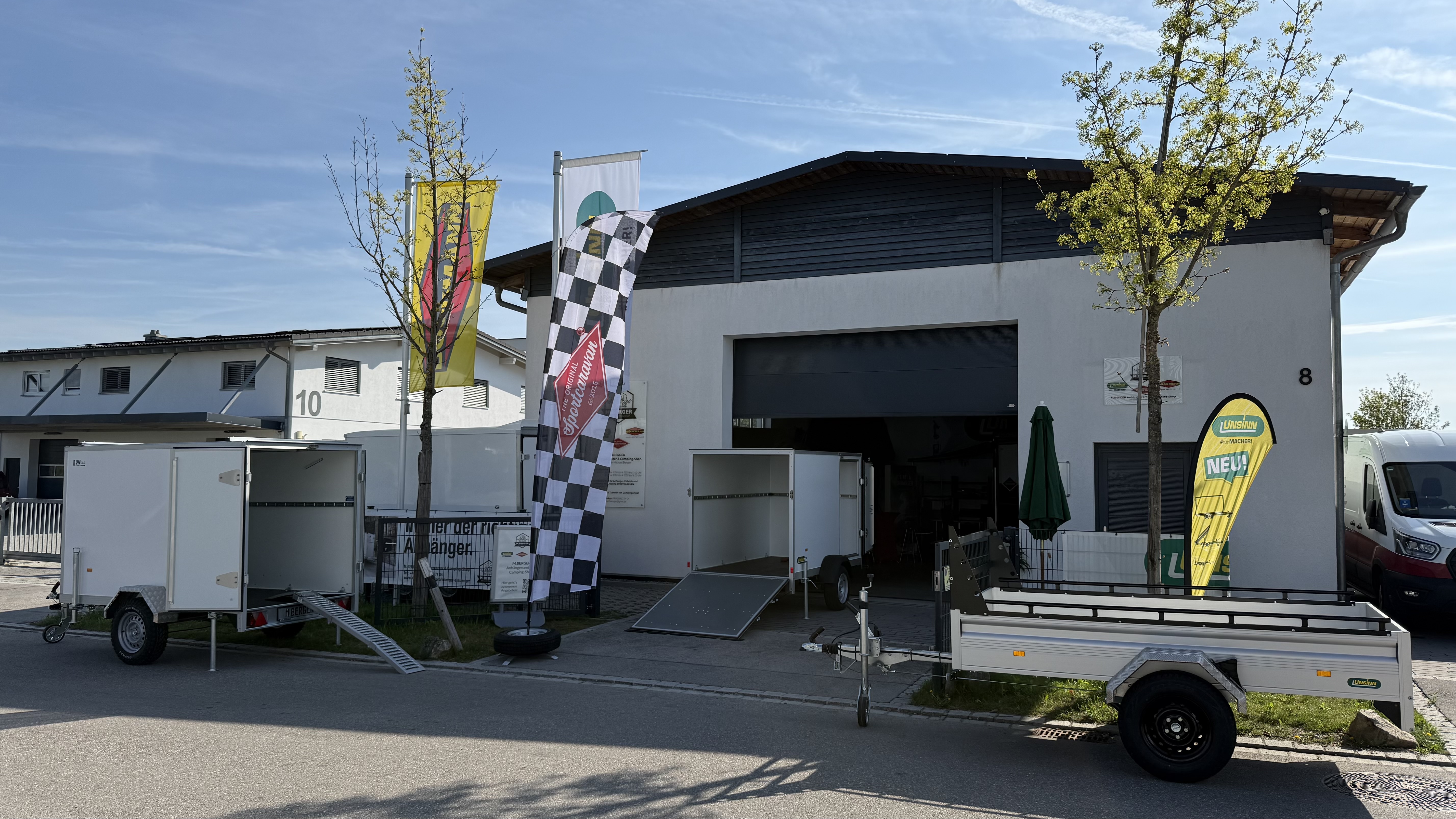 M.BERGER Anhängercenter Ladengeschäft in Fürstenfeldbruck