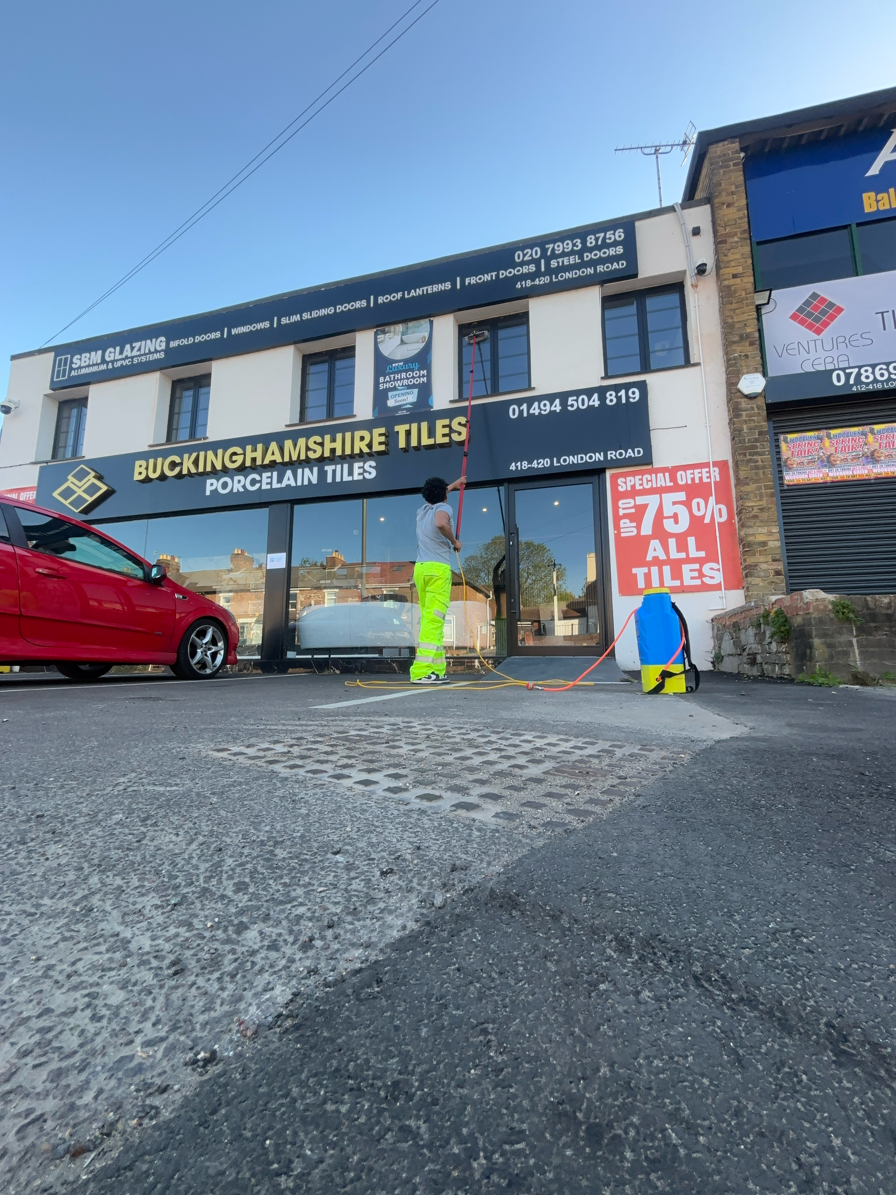 Always Clean Properties window cleaning work