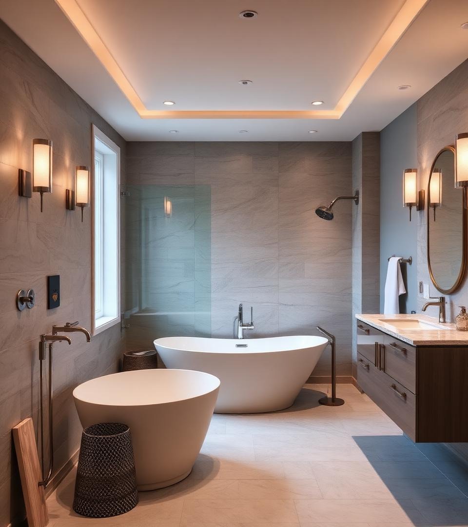 Luxury bathroom renovation