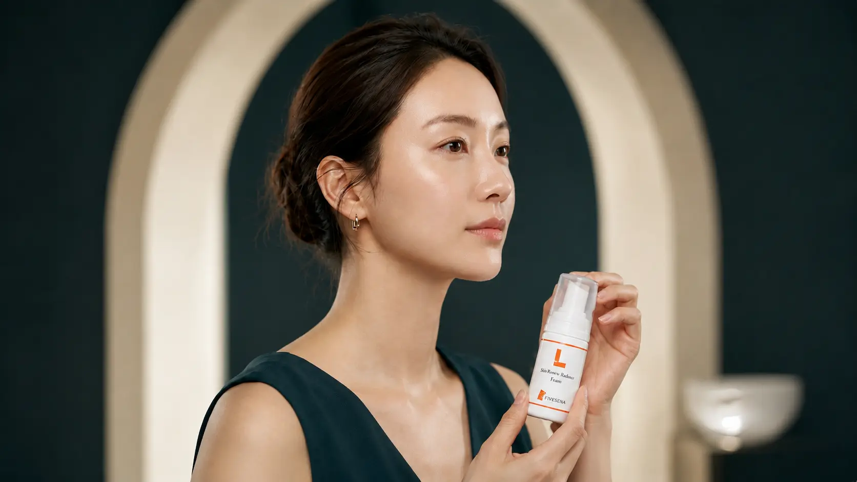 Visuel premium Skin Biohacking inspiré de la Corée chez DOSKIN Agadir