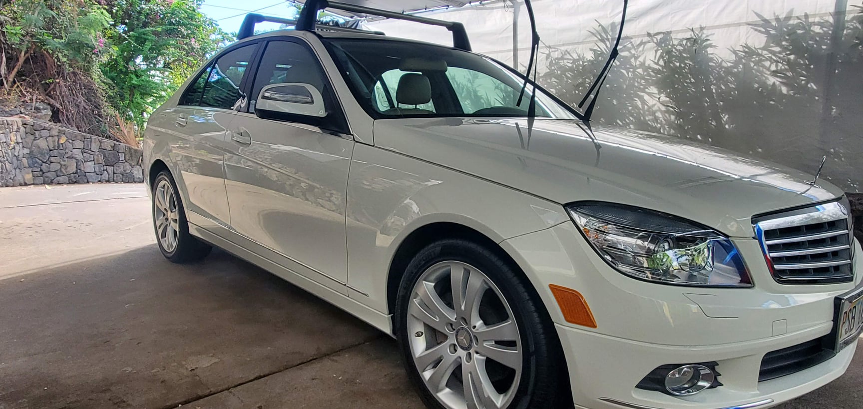 Ceramic coated customer vehicle